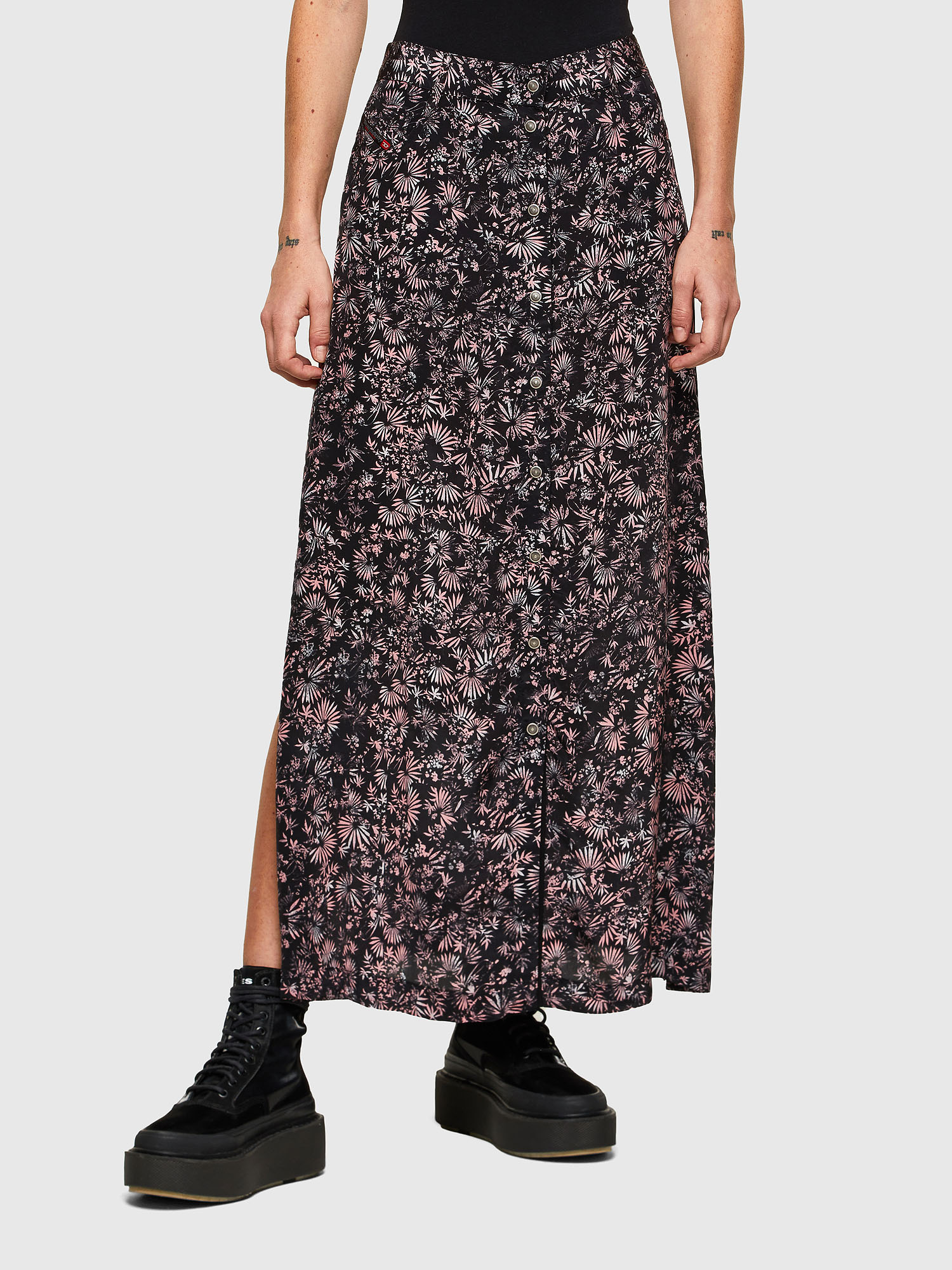 O-PALMS, Black/Pink Diesel - O-PALMS, Black/Pink - Skirts - Image 1