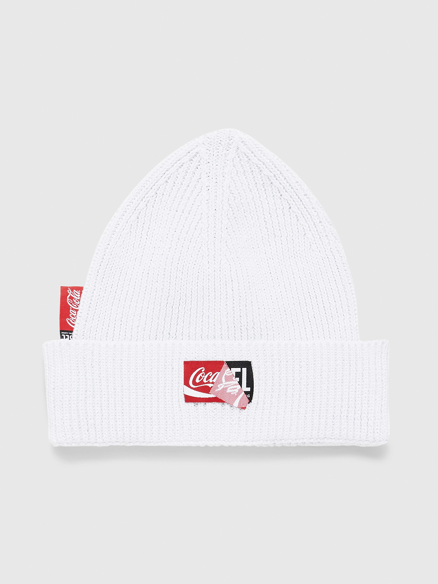 CC-BEANY-COLA, White Diesel - CC-BEANY-COLA, White - Knit caps - Image 1