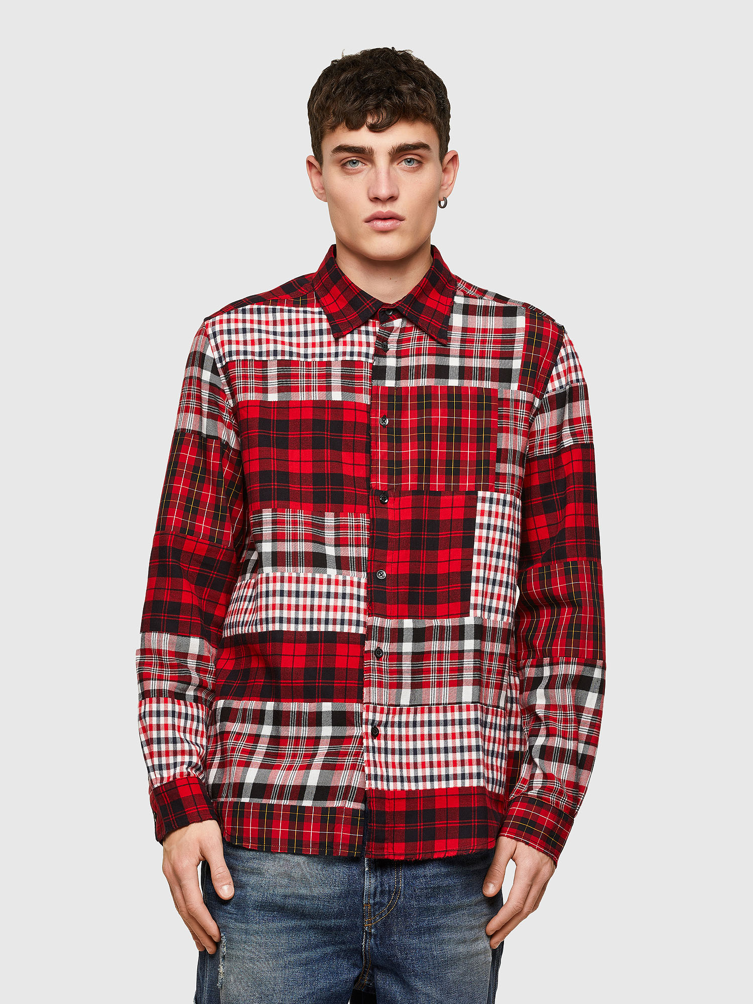 S-MORRIS, Red/White Diesel - S-MORRIS, Red/White - Shirts - Image 1