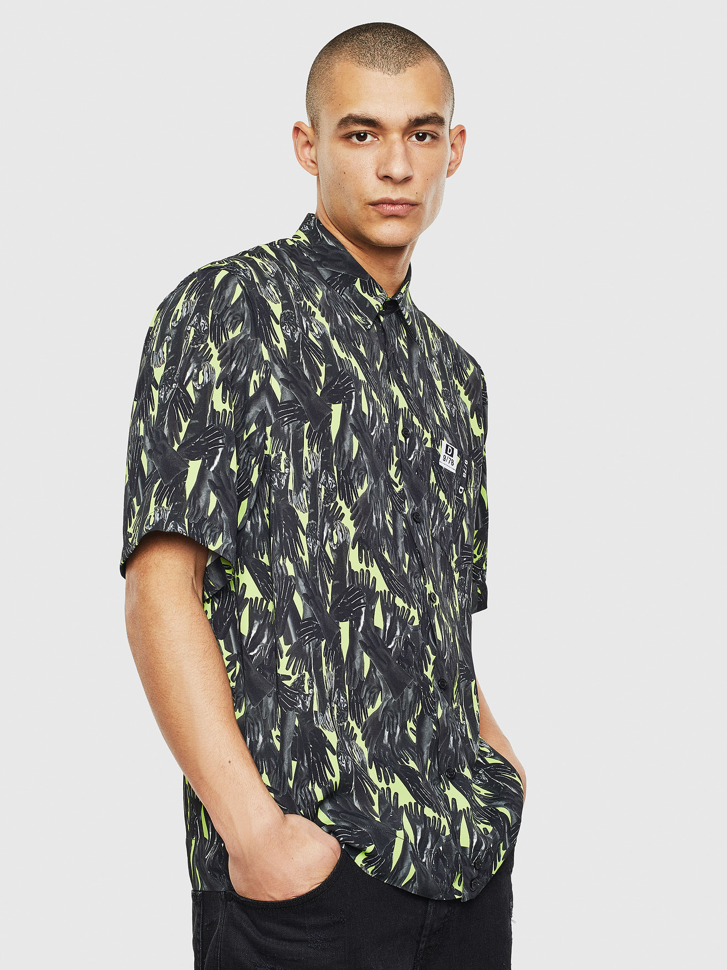 S-ATWOOD-GLOVY, Green Diesel - S-ATWOOD-GLOVY, Green - Shirts - Image 1