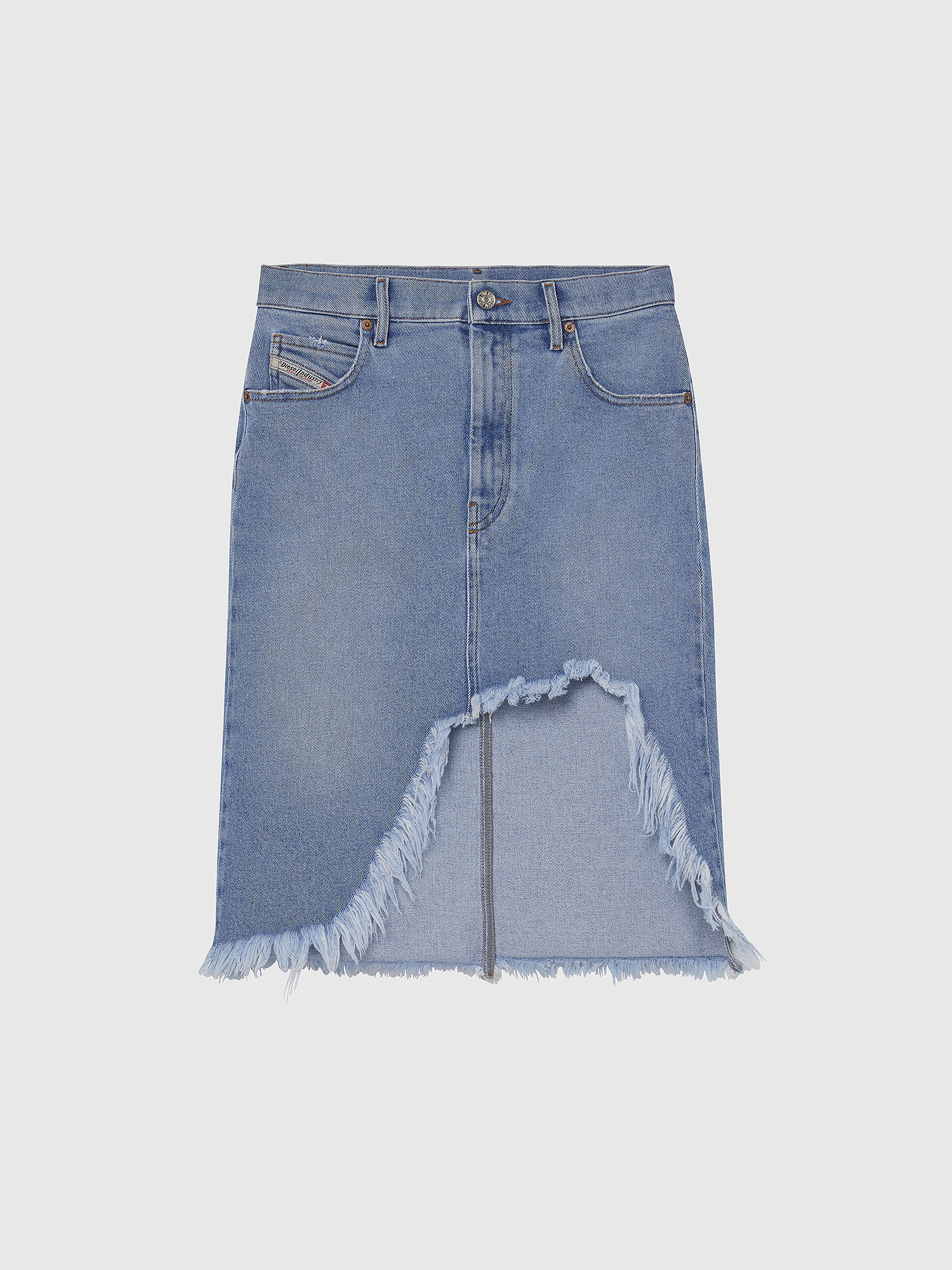 DE-ELLYOT, Light Blue Diesel - DE-ELLYOT, Light Blue - Skirts - Image 1