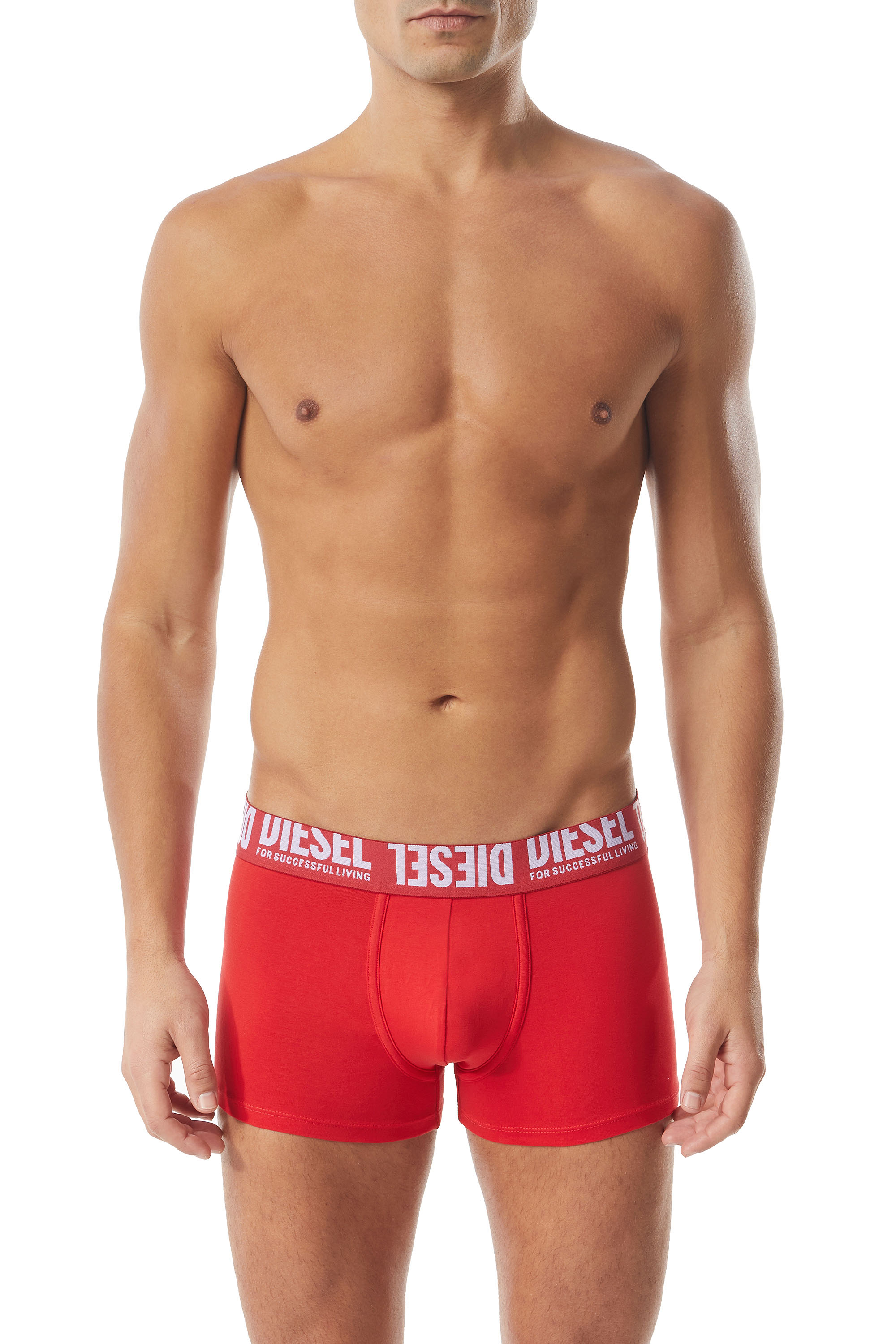 for Men Red Mens Clothing Underwear Boxers briefs DIESEL Cotton 2 Pack Damien Trunks in Camo 