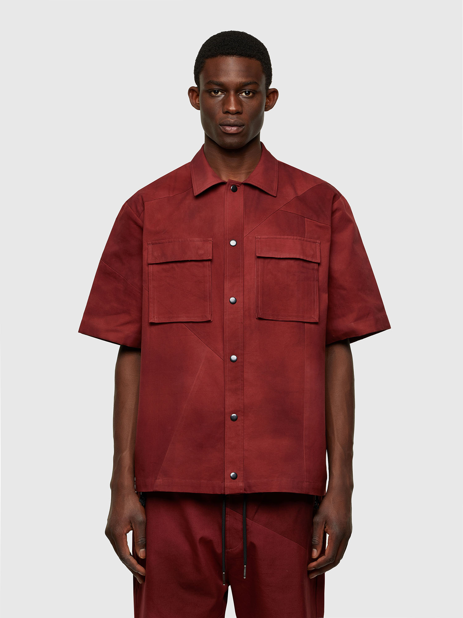 S-GUNN-TIE, Red Diesel - S-GUNN-TIE, Red - Shirts - Image 1