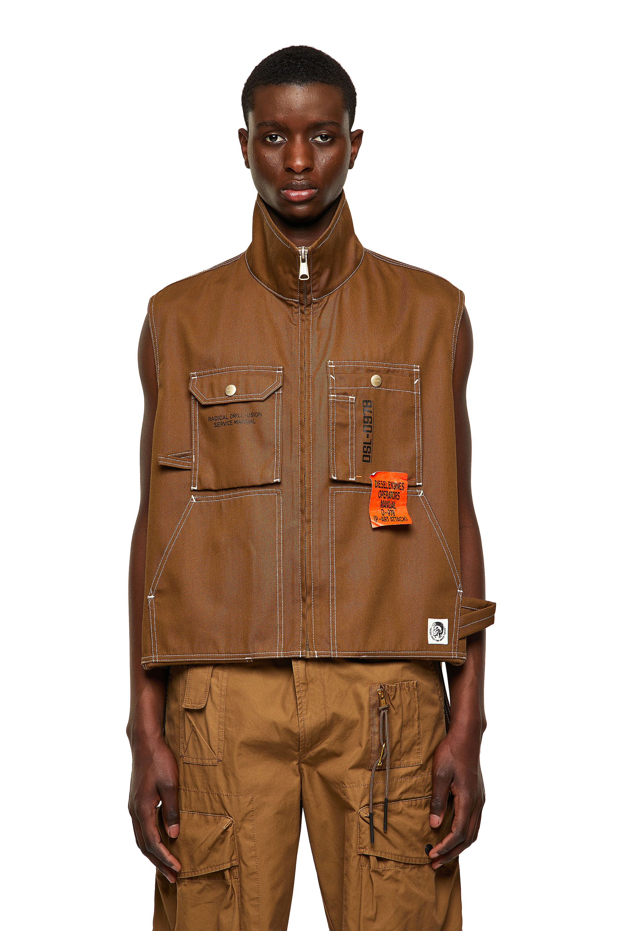 J-HOWE, Brown Diesel - J-HOWE, Brown - Jackets - Image 1