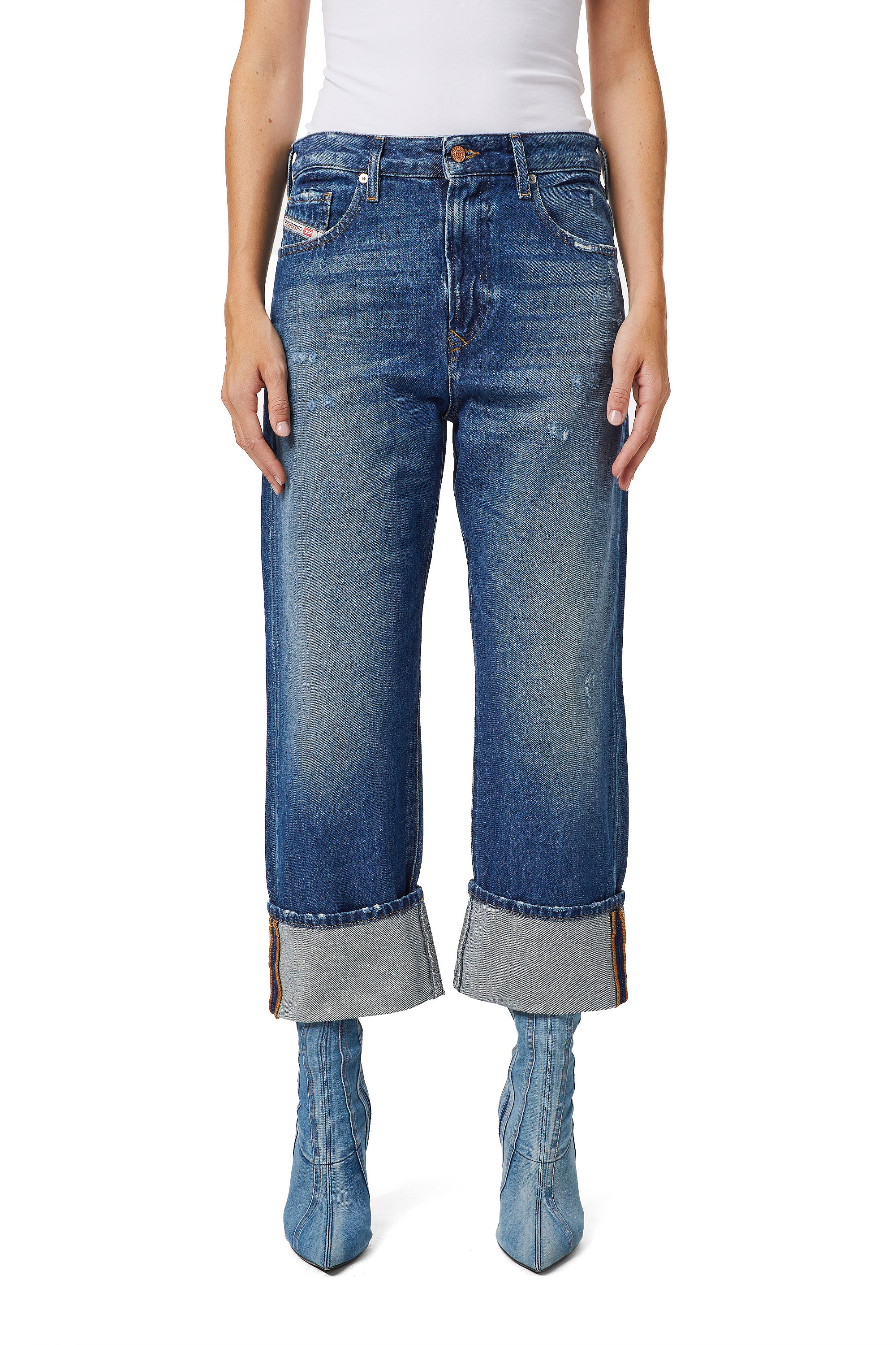 D-Reggy 009RV, Medium blue Diesel - D-Reggy 009RV, Medium blue - Jeans - Image 1