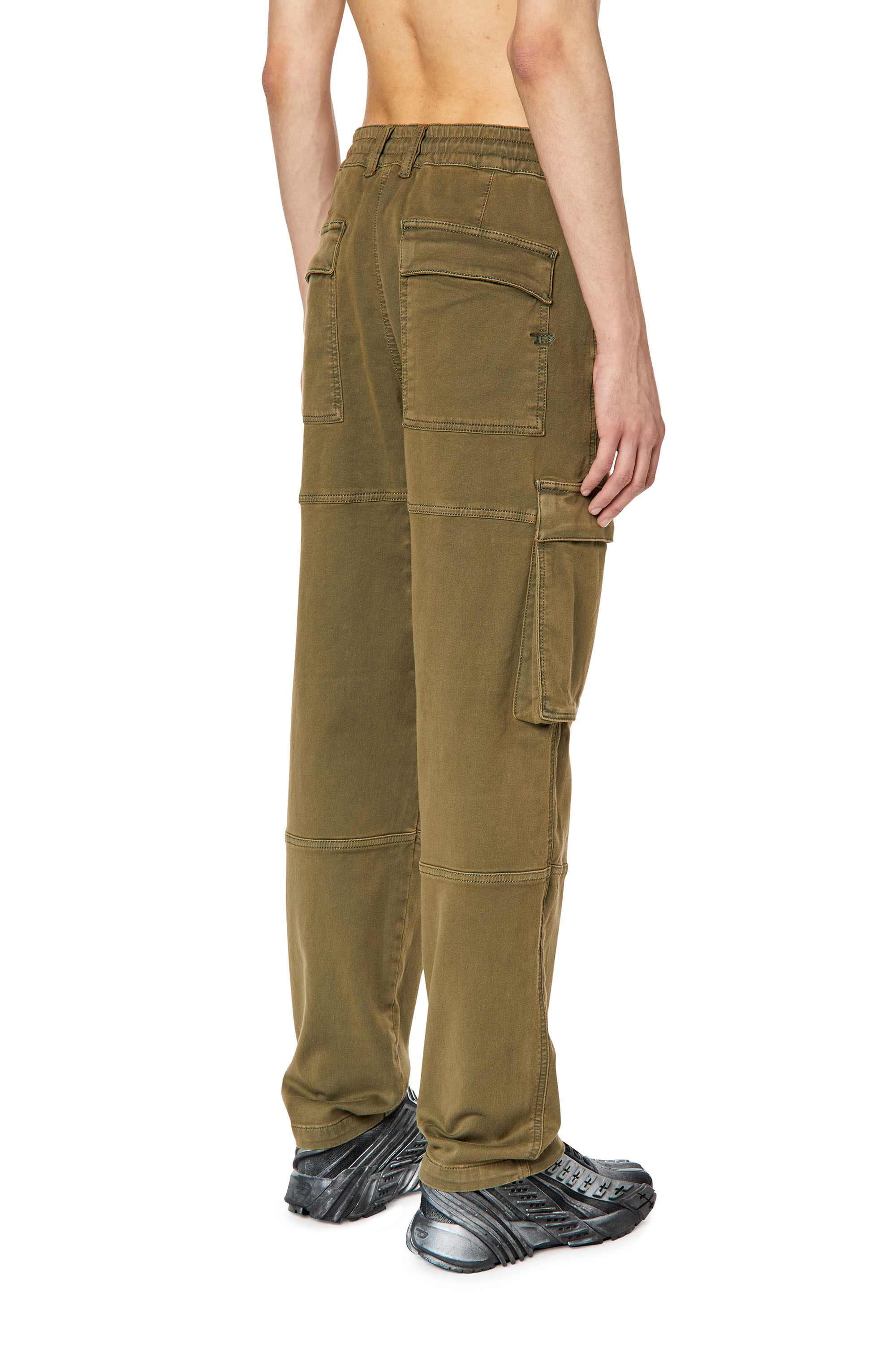 Diesel - Tapered 2030 D-Krooley Joggjeans® 068DY, Military Green - Image 2