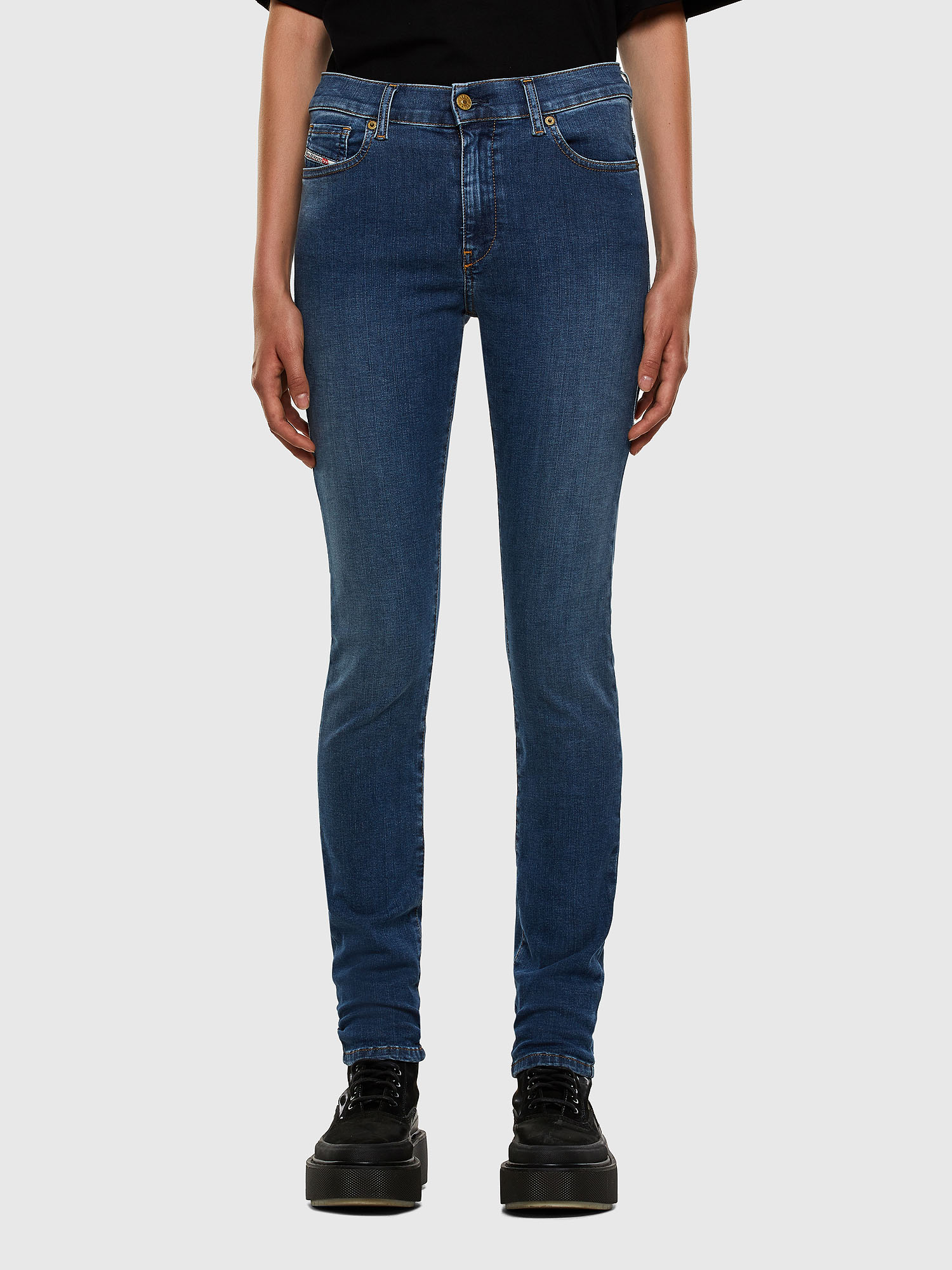 D-Roisin 085AB, Medium blue Diesel - D-Roisin 085AB, Medium blue - Jeans - Image 1