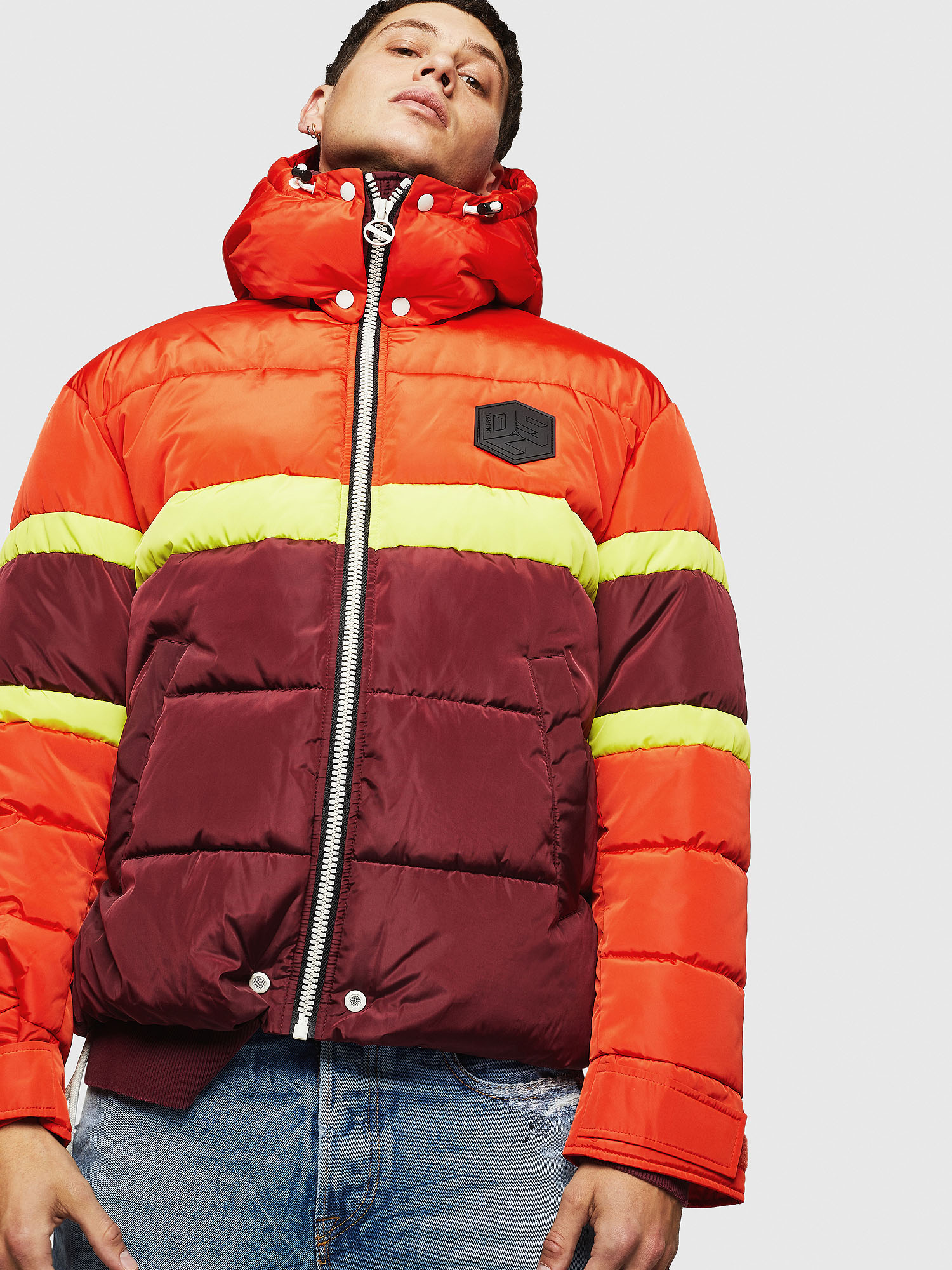 W-MARTOS, Orange Diesel - W-MARTOS, Orange - Winter Jackets - Image 1