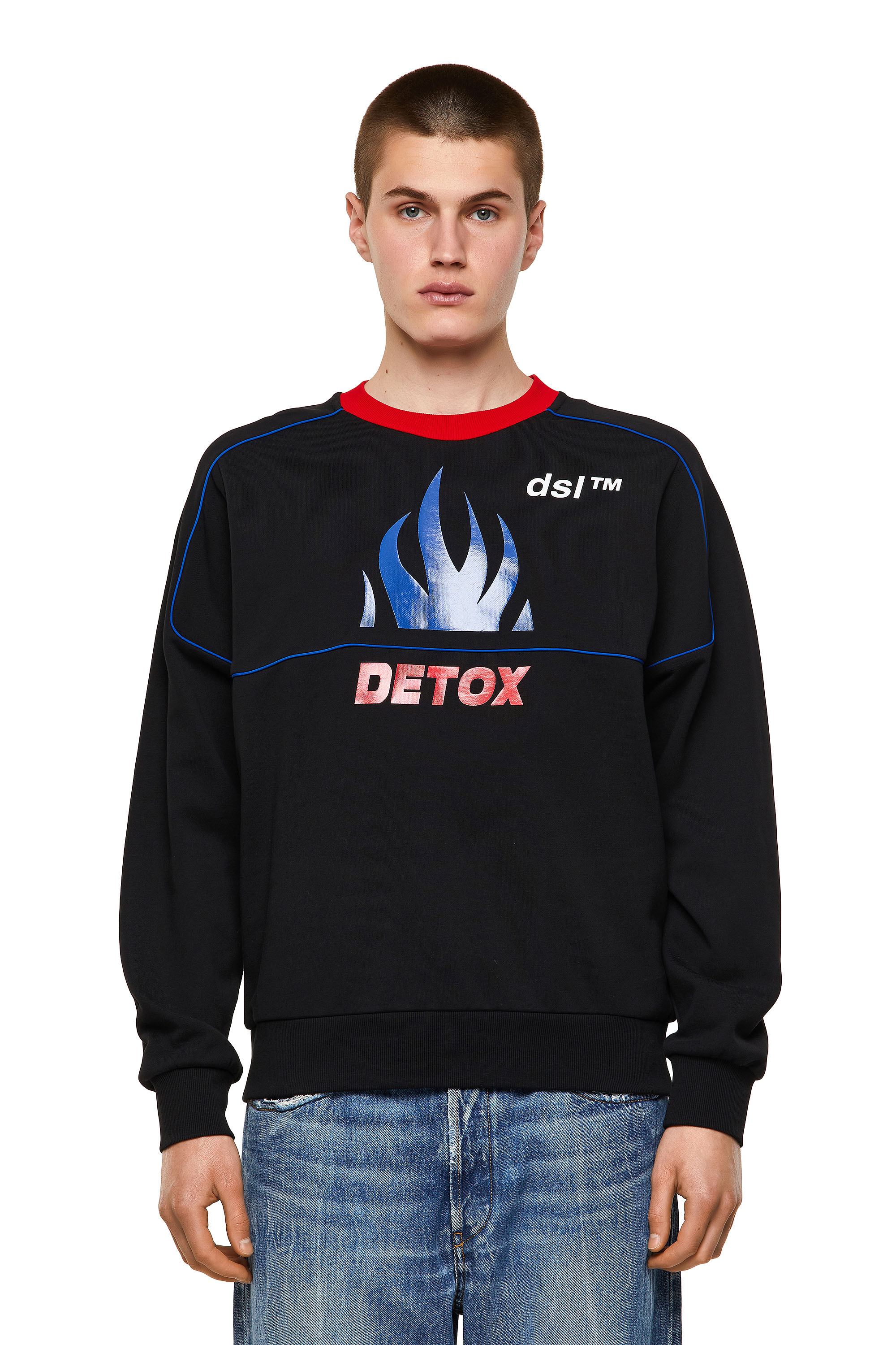 S-LAINER, Black Diesel - S-LAINER, Black - Sweaters - Image 1