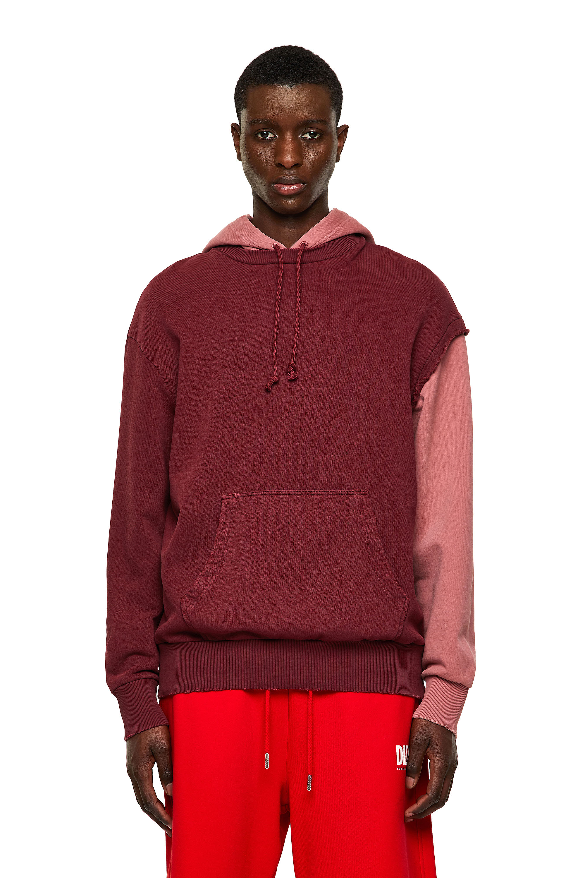 S-CRAZY-B1, Red/Pink Diesel - S-CRAZY-B1, Red/Pink - Sweaters - Image 1