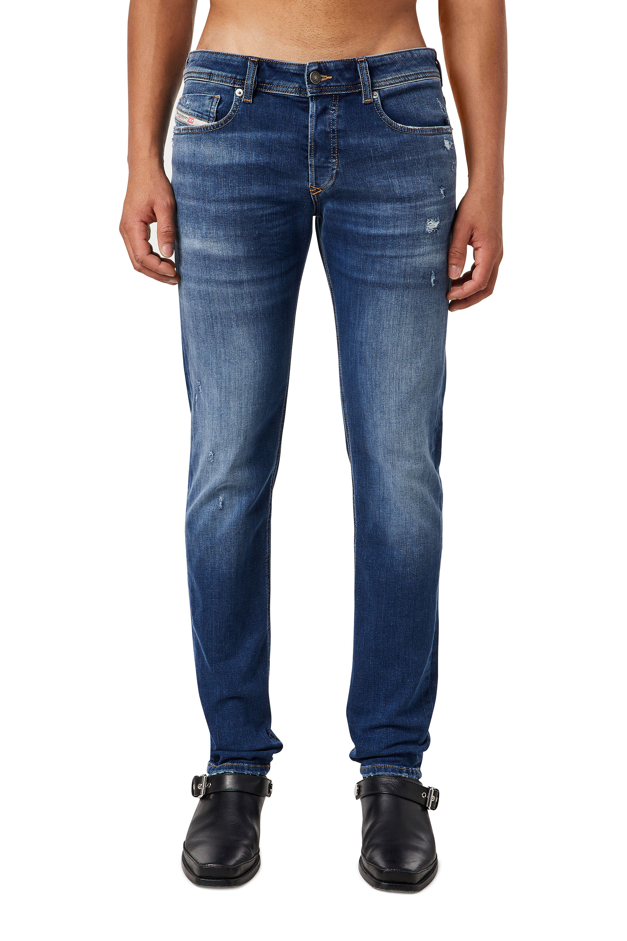 Sleenker 009DK, Dark Blue Diesel - Sleenker 009DK, Dark Blue - Jeans - Image 1