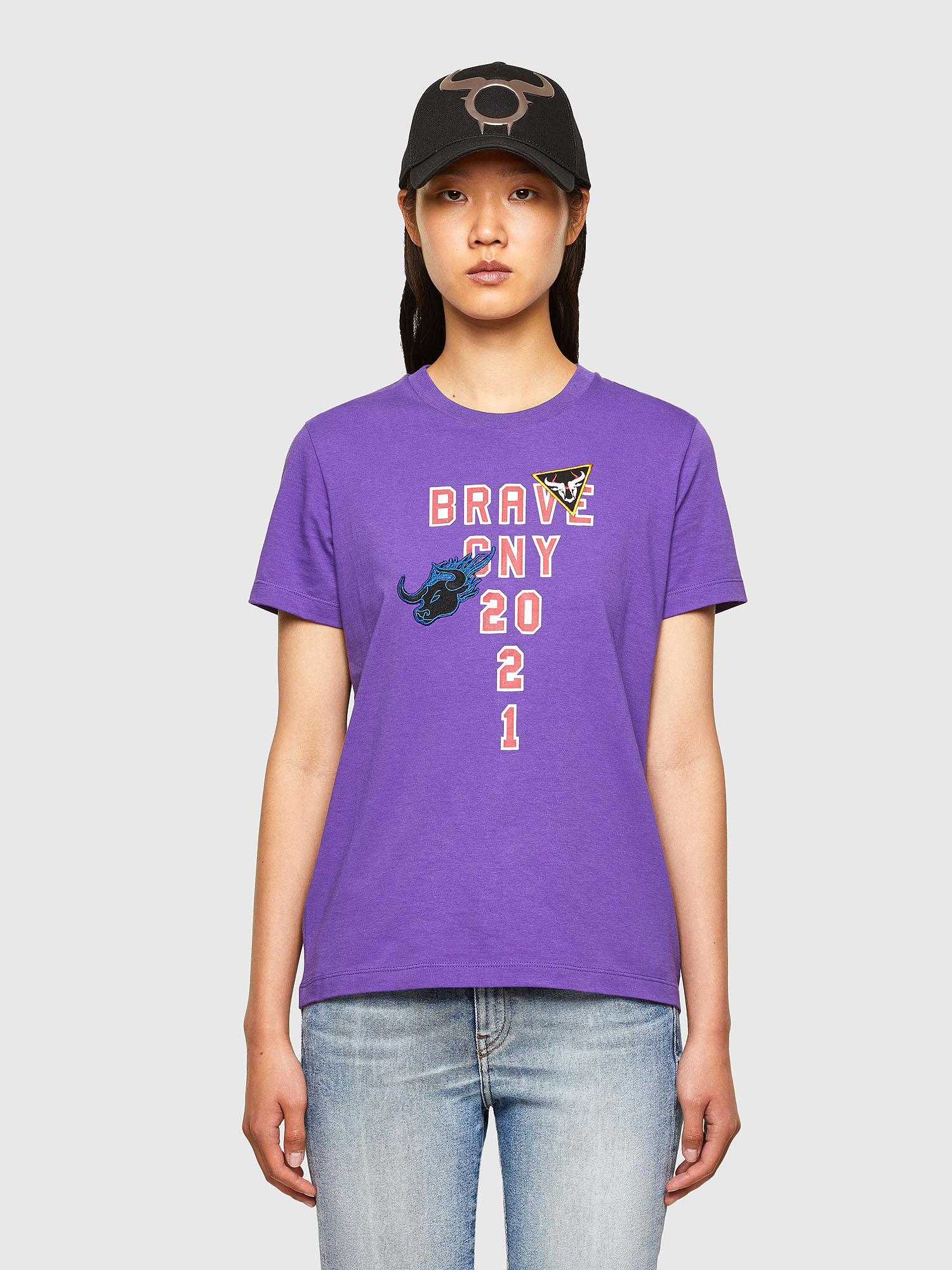 CL-T-SILY-O, Violet Diesel - CL-T-SILY-O, Violet - T-Shirts - Image 1