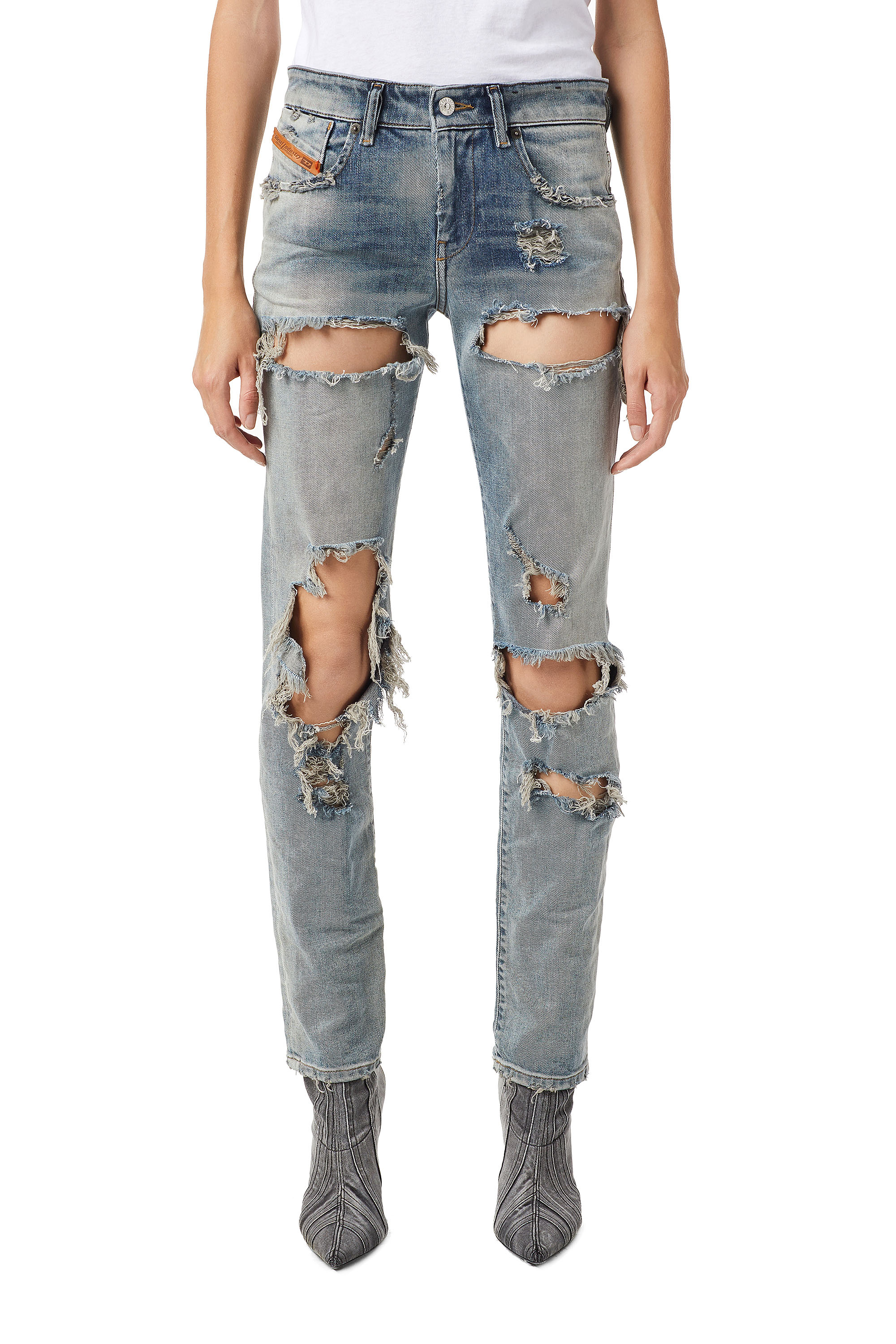 D-Lyla 09B40, Light Blue Diesel - D-Lyla 09B40, Light Blue - Jeans - Image 1