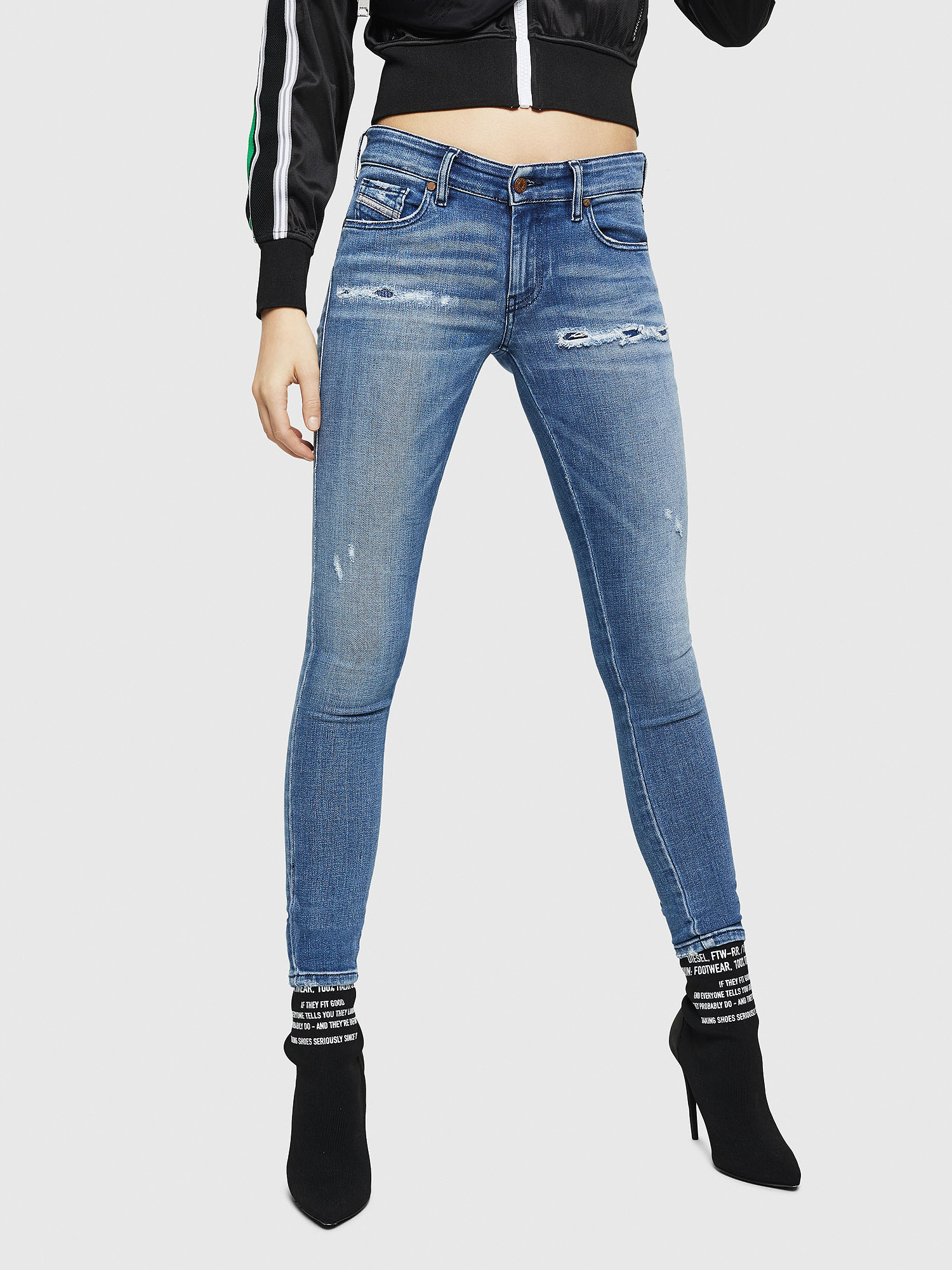 Slandy Low 083AP, Diesel - Slandy Low 083AP, - Jeans - Image 1
