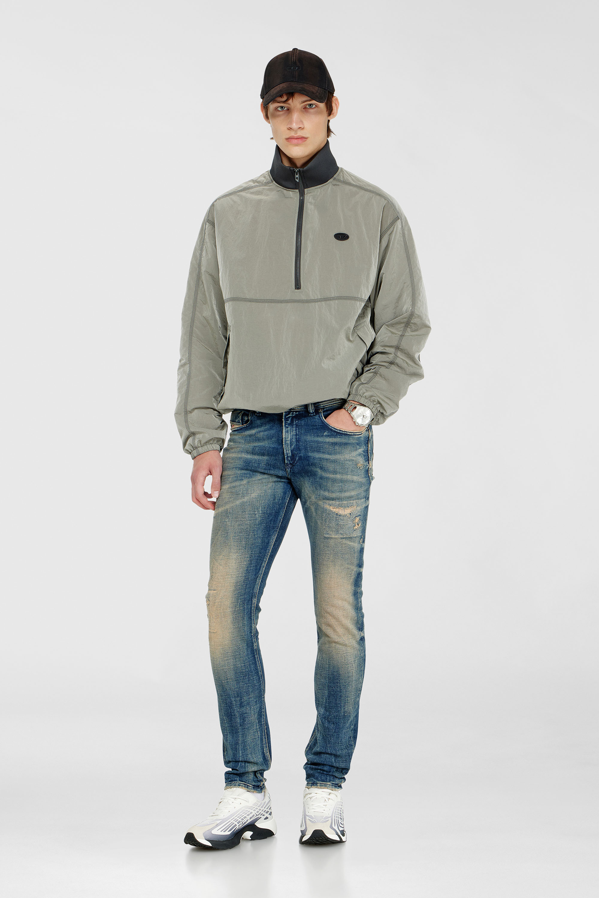 Men's Skinny Jeans | Low Waist 1979 SleenkerDark Blue | Diesel TR