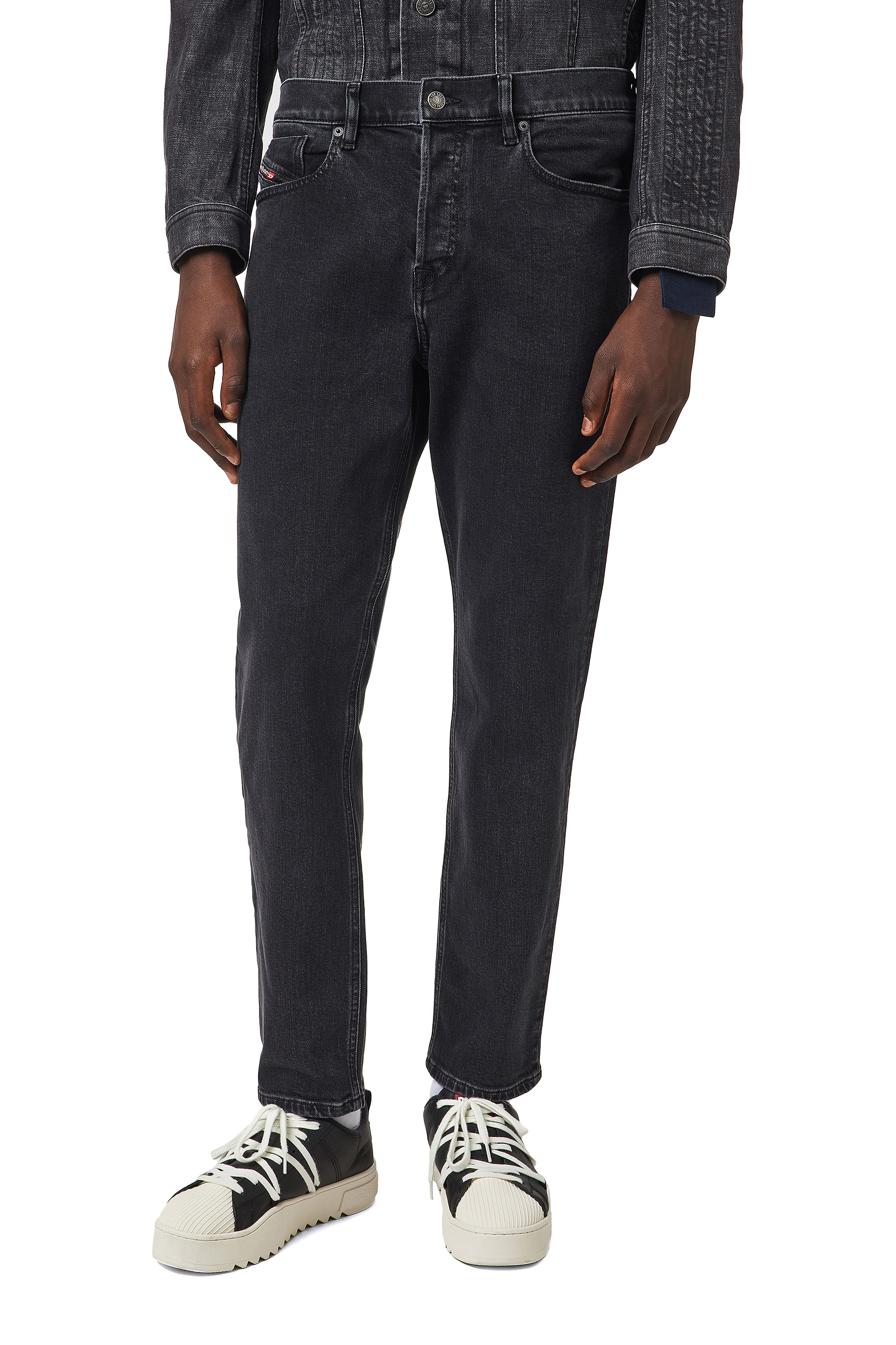 D-Fining 09A14, Black/Dark grey Diesel - D-Fining 09A14, Black/Dark grey - Jeans - Image 1