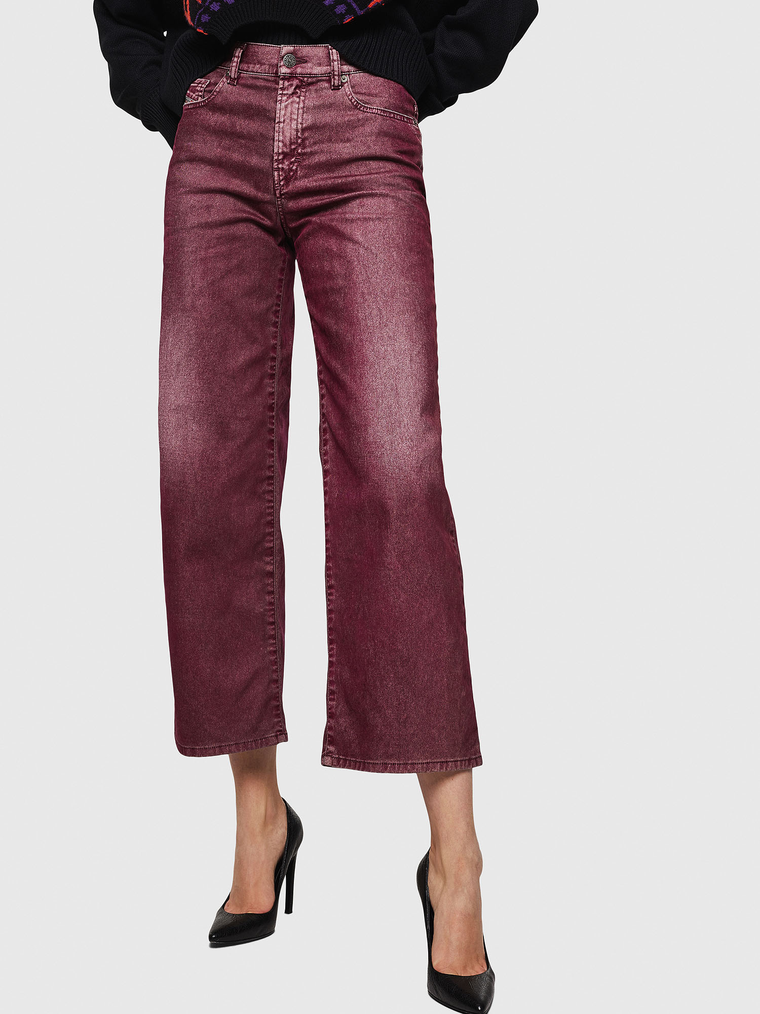 Widee 0091T, Burgundy Diesel - Widee 0091T, Burgundy - Jeans - Image 1