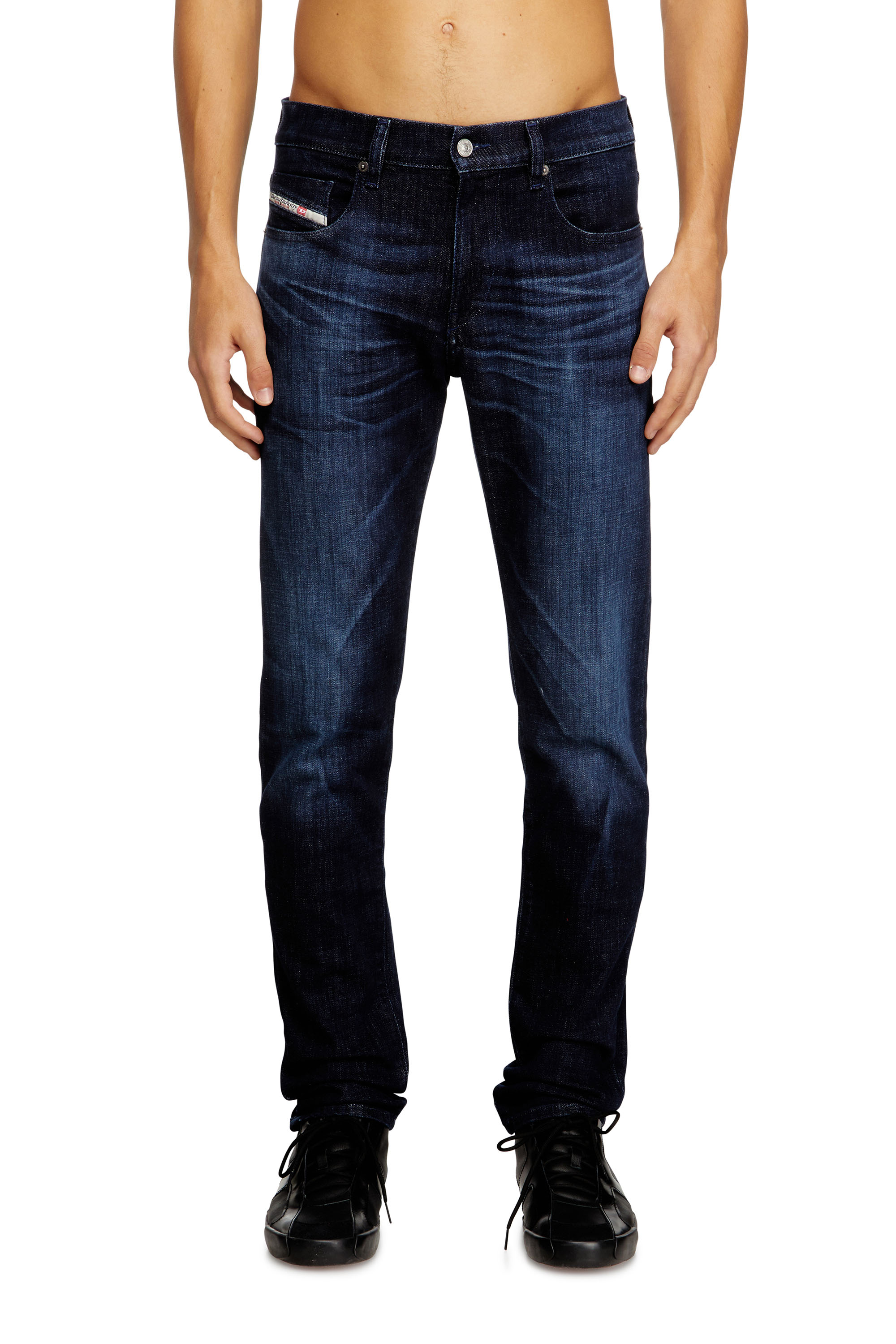 Diesel - Man's Slim Jeans 2019 D-Strukt 0ADBL, Dark Blue - 3