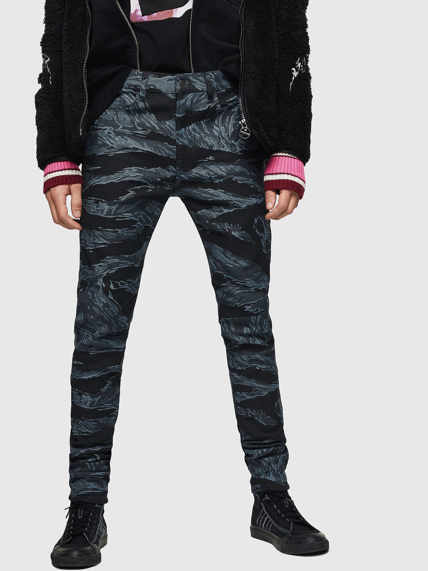 D-Amny 0091R, Dark Blue Diesel - D-Amny 0091R, Dark Blue - Jeans - Image 1