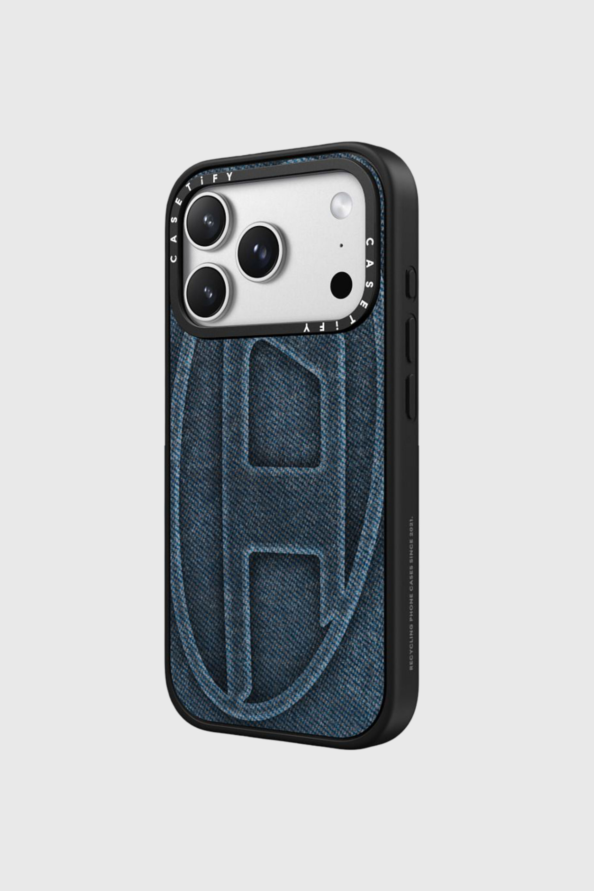 Women's Oval D impact case for iPhone 17 Pro | Blue | Diesel