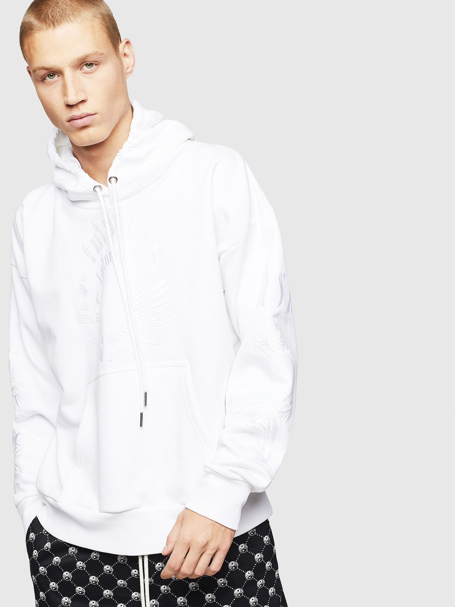 S-ALBY-B5, White Diesel - S-ALBY-B5, White - Sweaters - Image 1