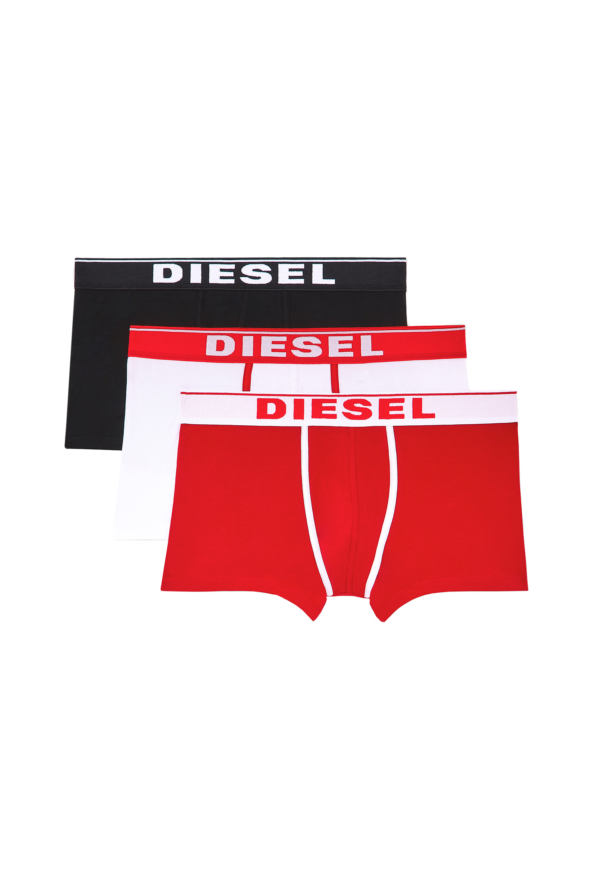 Diesel - UMBX-DAMIENTHREEPACK, White/Red - Image 1