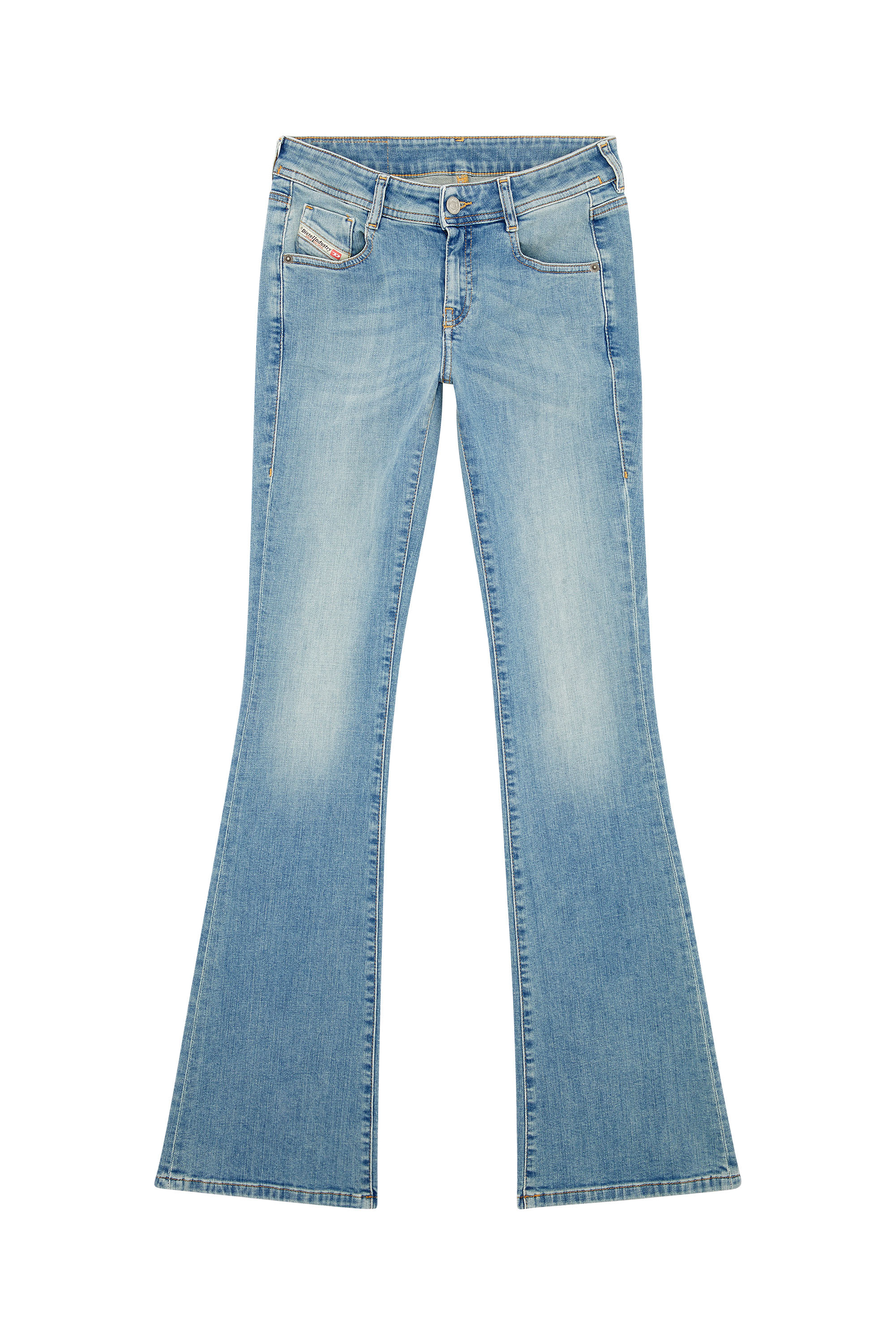 Diesel - Woman's Bootcut Jeans 1969 D-Ebbey 09J16, Light Blue - 3