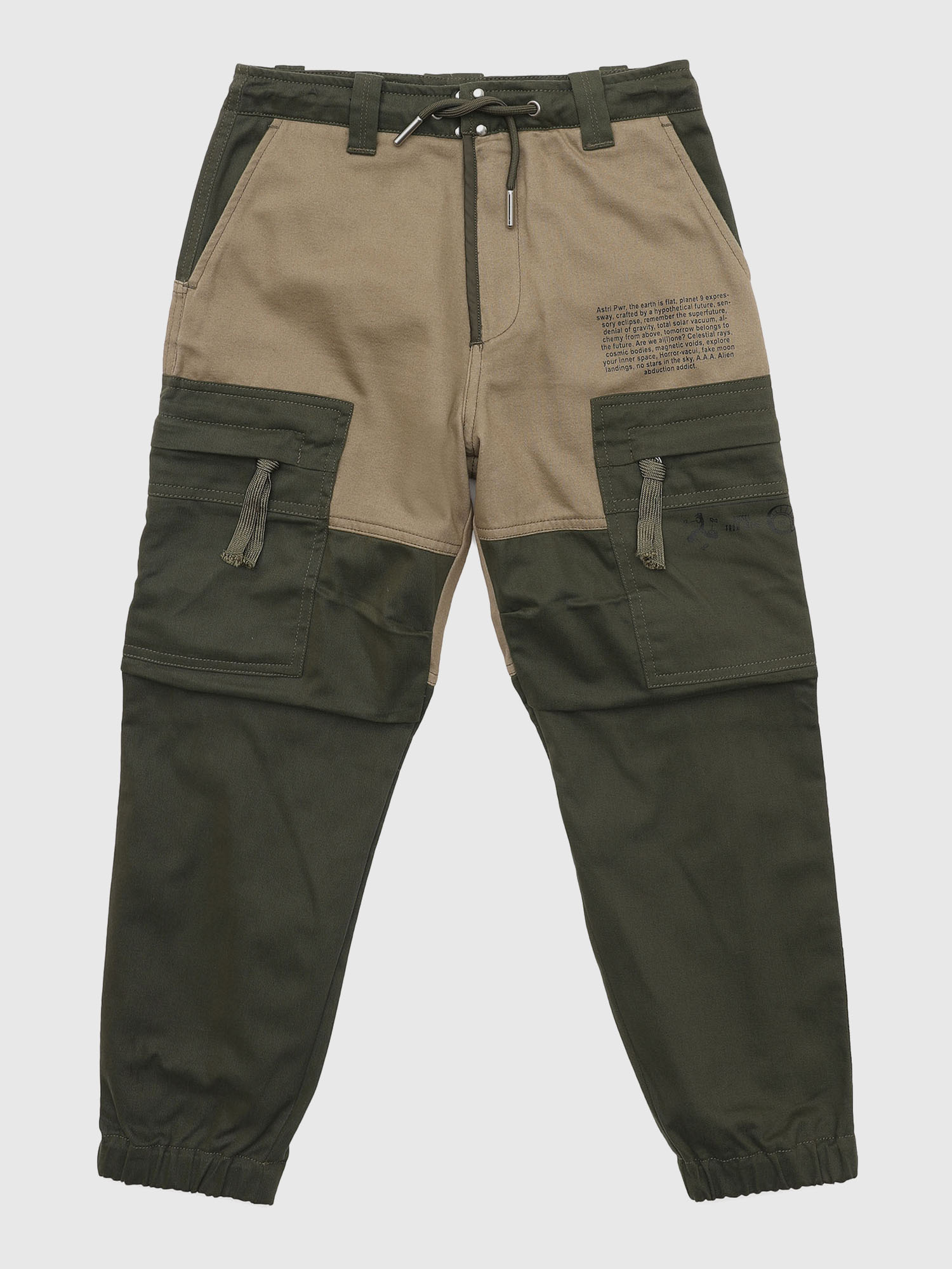 PLUKK, Military Green Diesel - PLUKK, Military Green - Pants - Image 1
