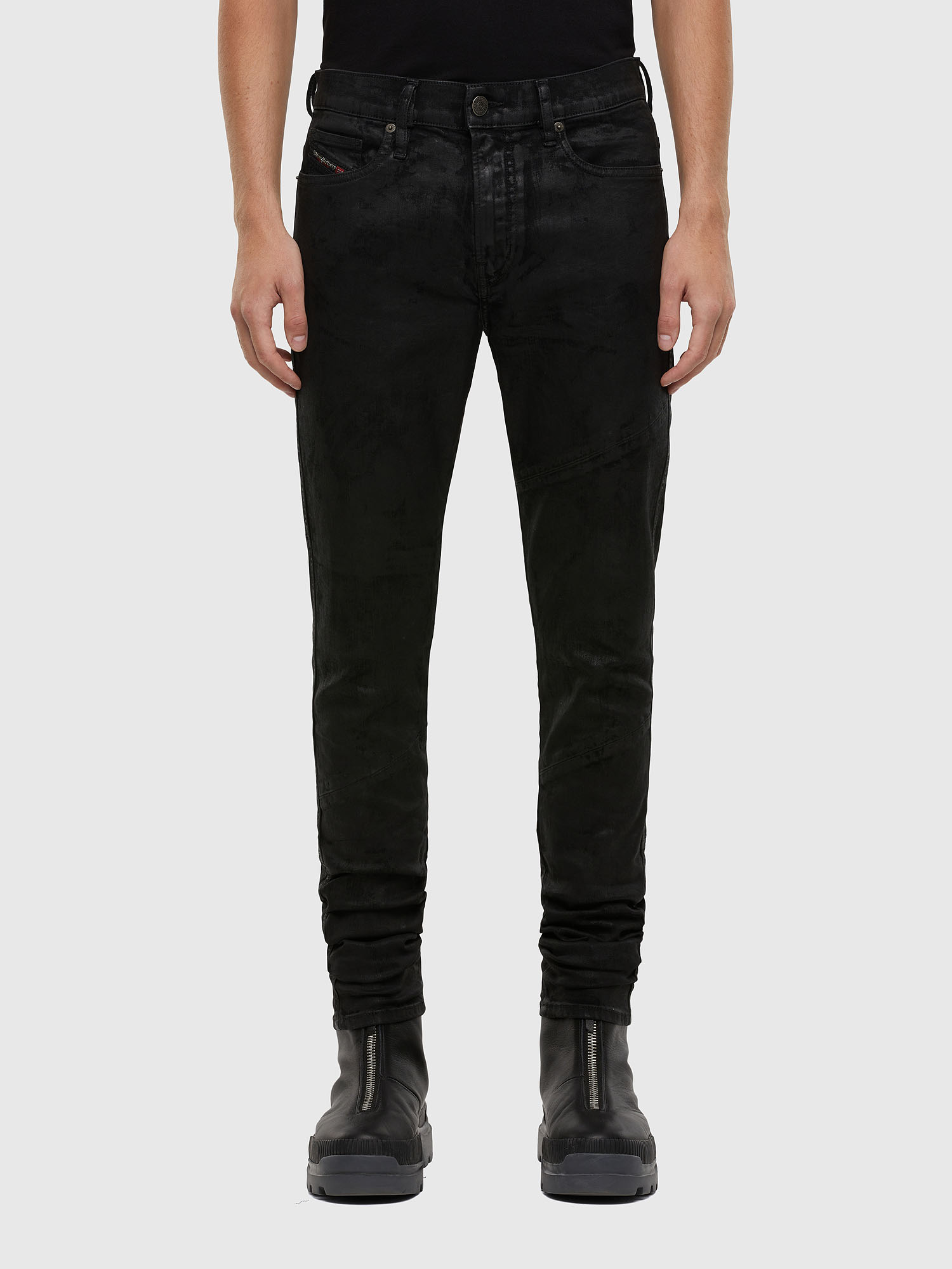 D-Istort 069QU, Black/Dark grey Diesel - D-Istort 069QU, Black/Dark grey - Jeans - Image 1