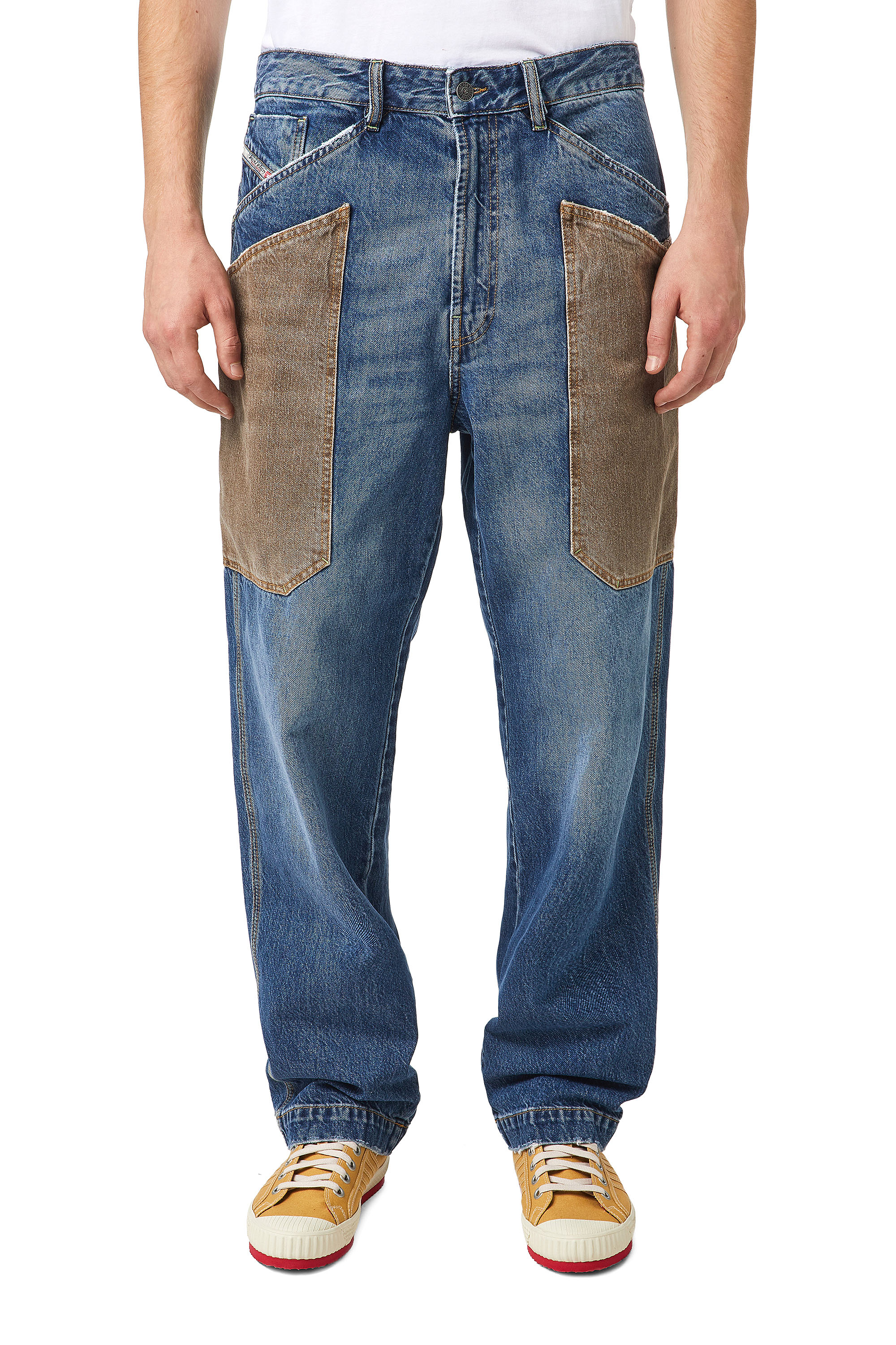 D-Franky 0GCAY, Medium blue Diesel - D-Franky 0GCAY, Medium blue - Jeans - Image 1