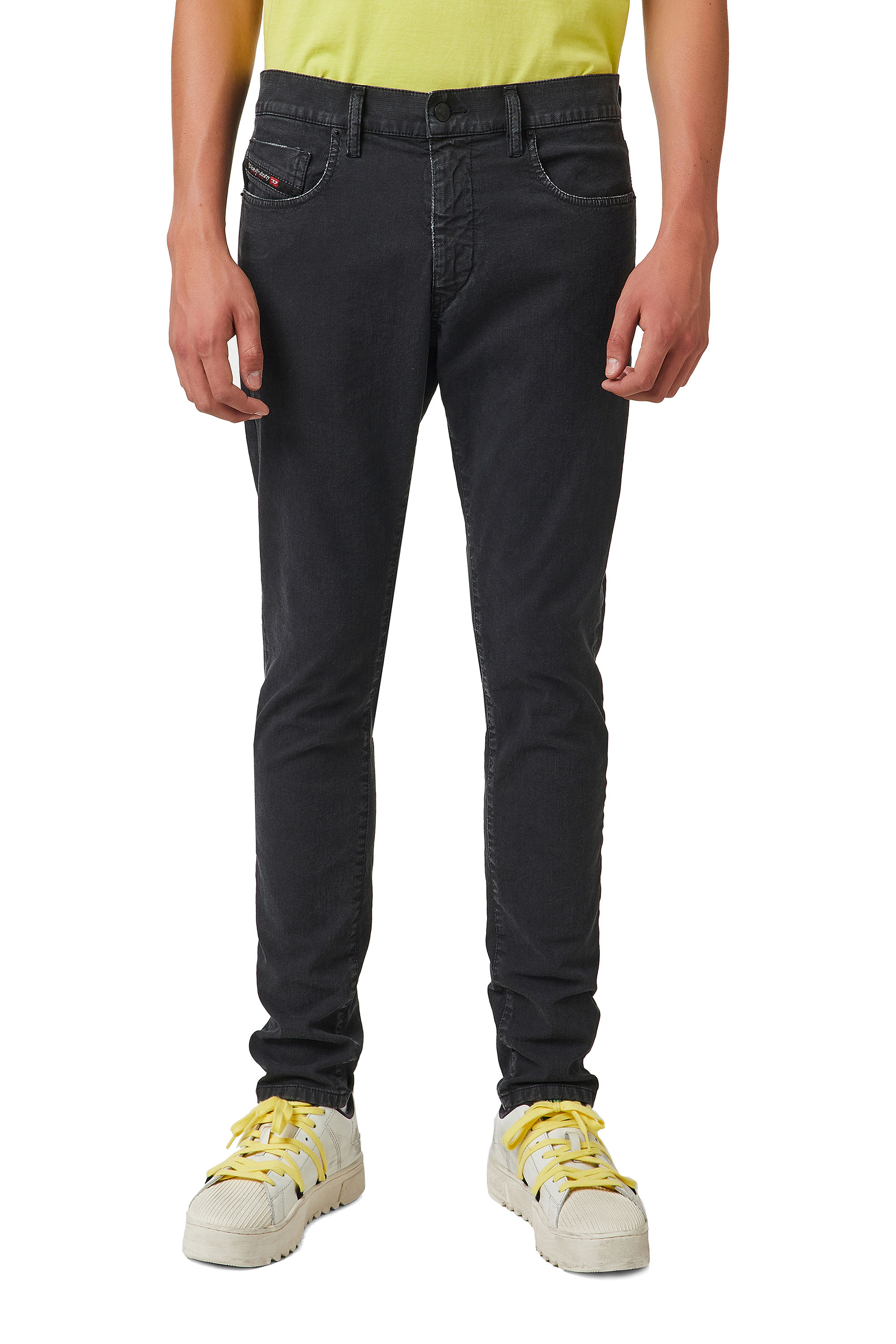 Diesel - D-Strukt JoggJeans® 069WD Slim, Black/Dark grey - Image 1