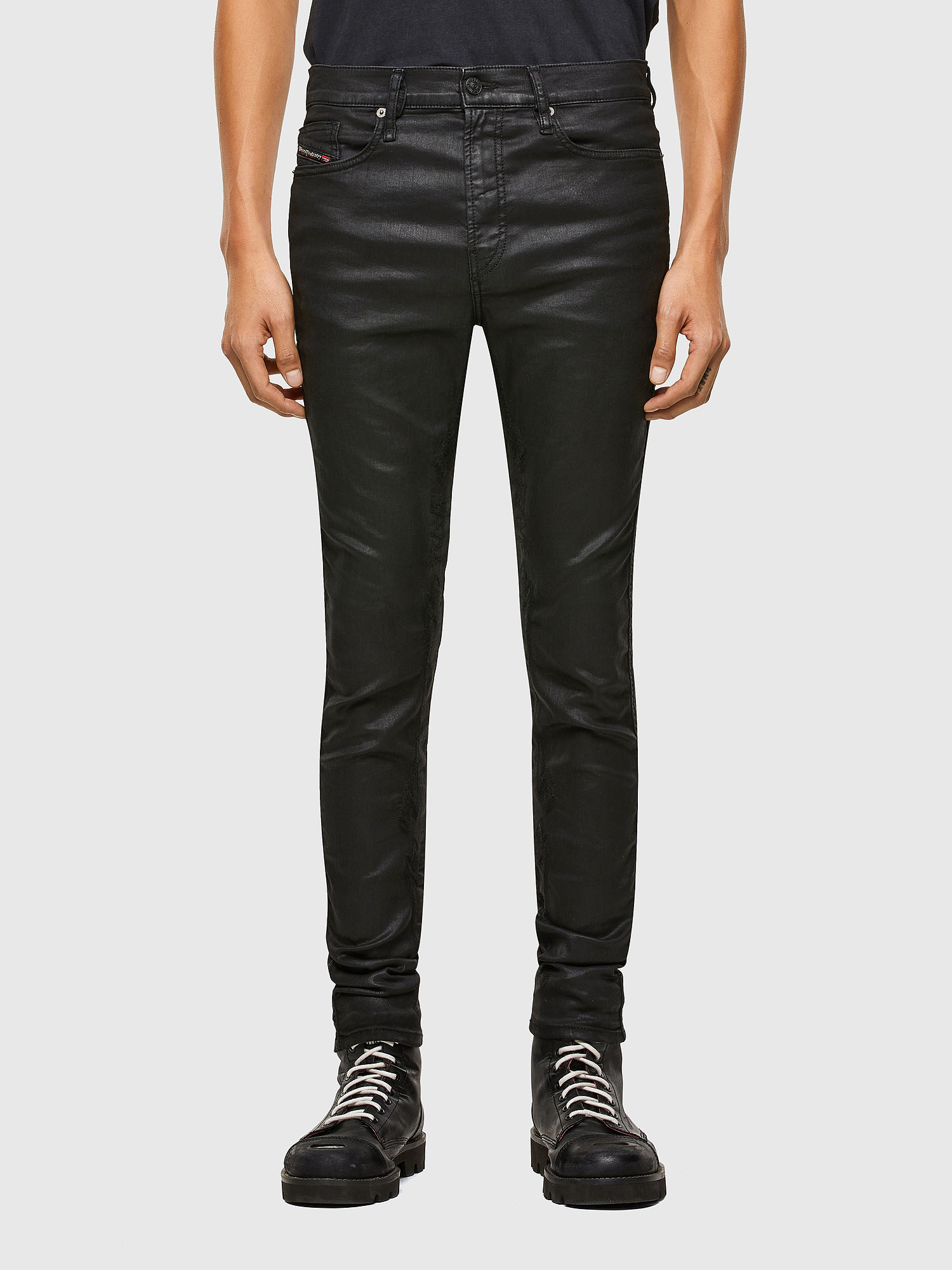 D-Reeft JoggJeans® 069TE, Black/Dark grey Diesel - D-Reeft JoggJeans® 069TE, Black/Dark grey - Jeans - Image 1