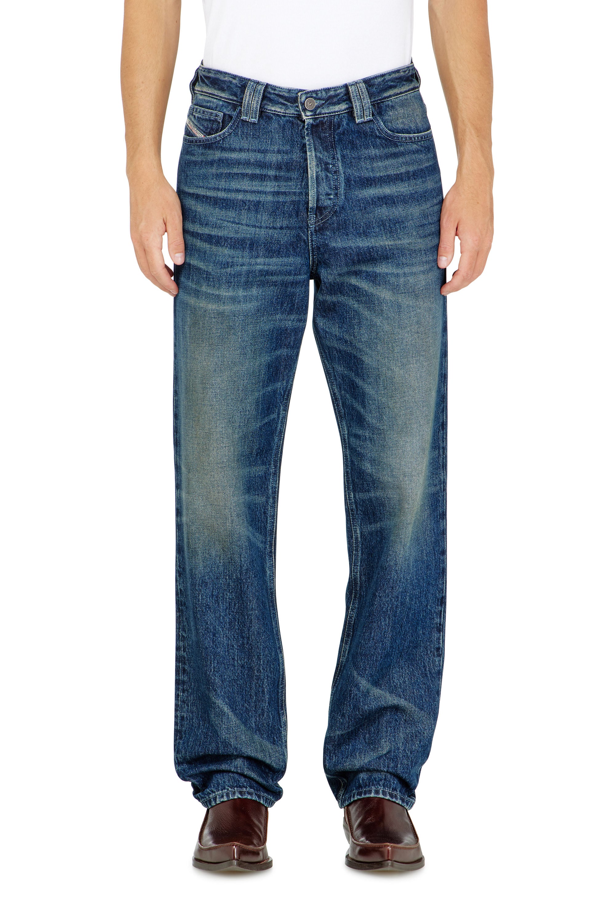 Diesel - Man's Regular Jeans 1991 D-Voeed 007FZ, Dark Blue - 2