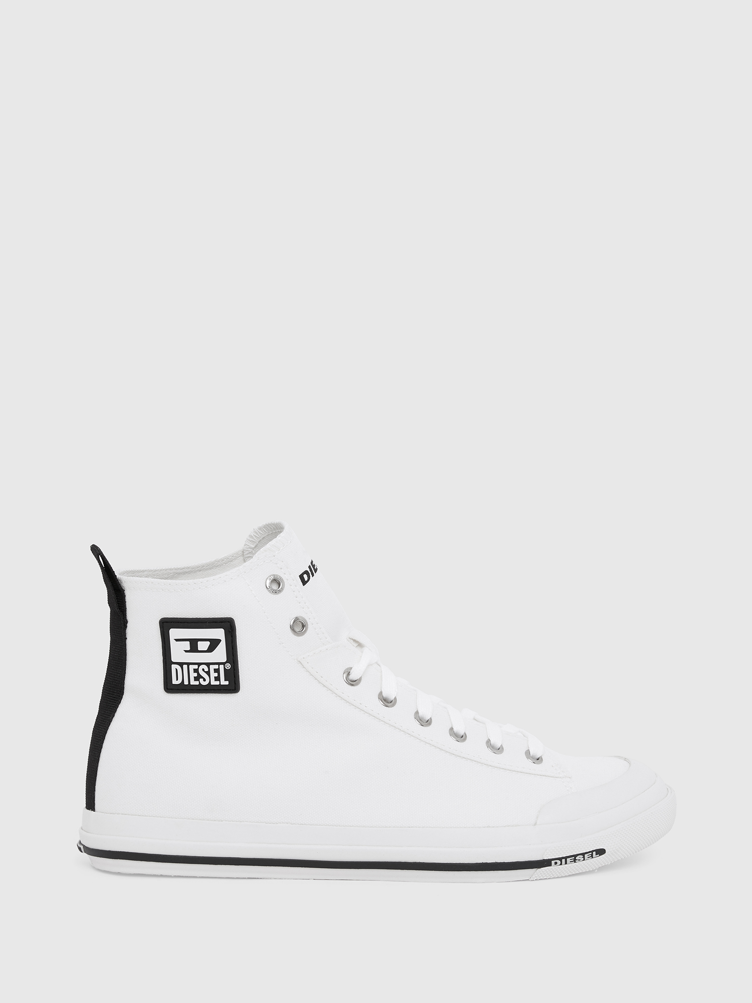 S-ASTICO MID CUT, White Diesel - S-ASTICO MID CUT, White - Sneakers - Image 1