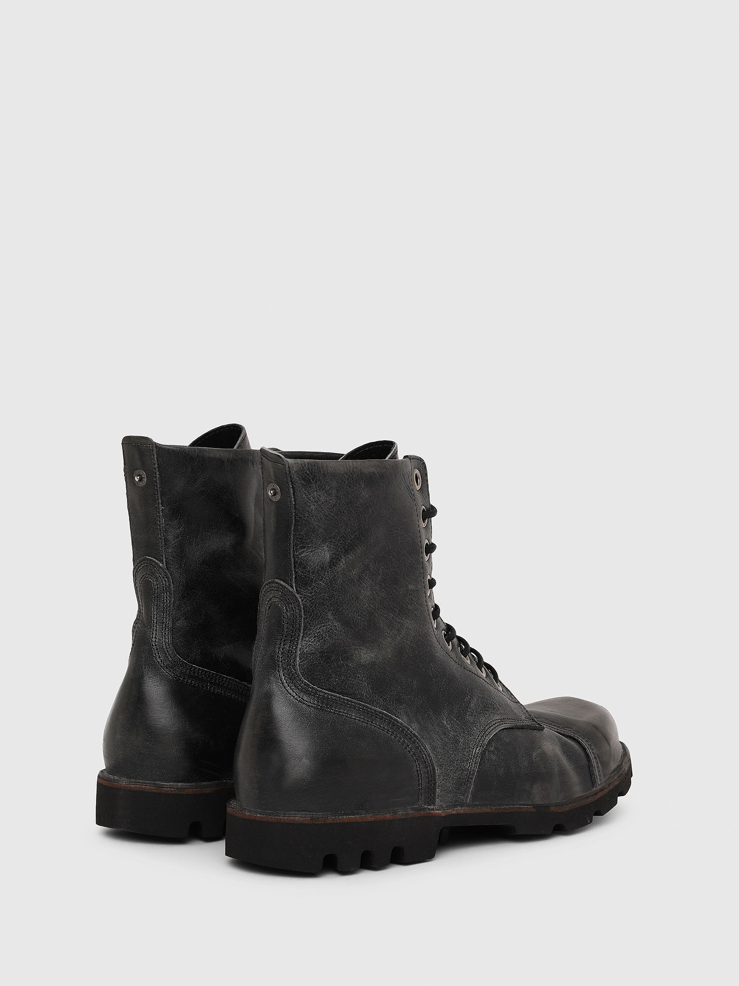 HARDKOR Men Boots in sturdy treated leather Diesel