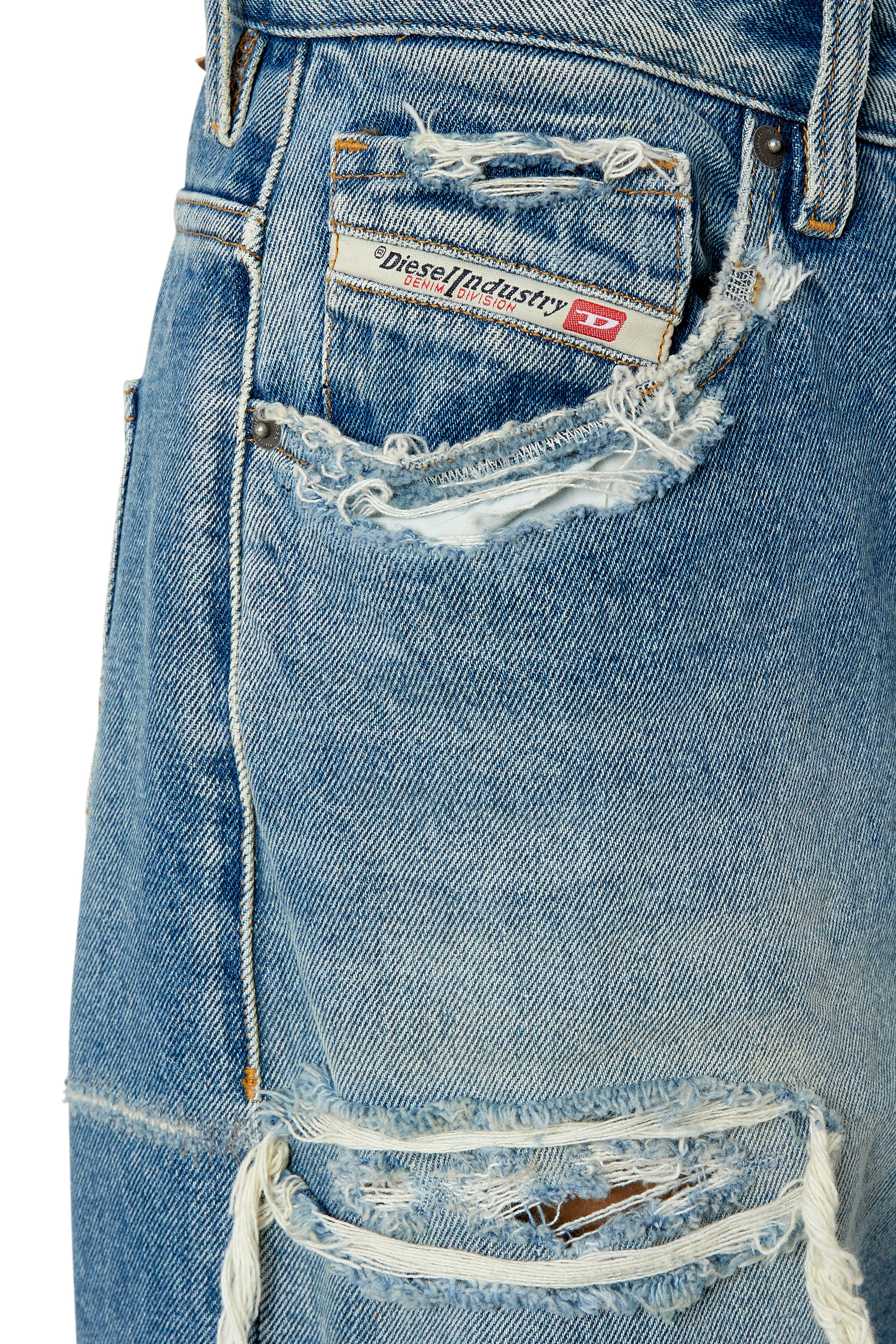 Diesel - 1999 007N3 Straight Jeans, Medium blue - Image 5