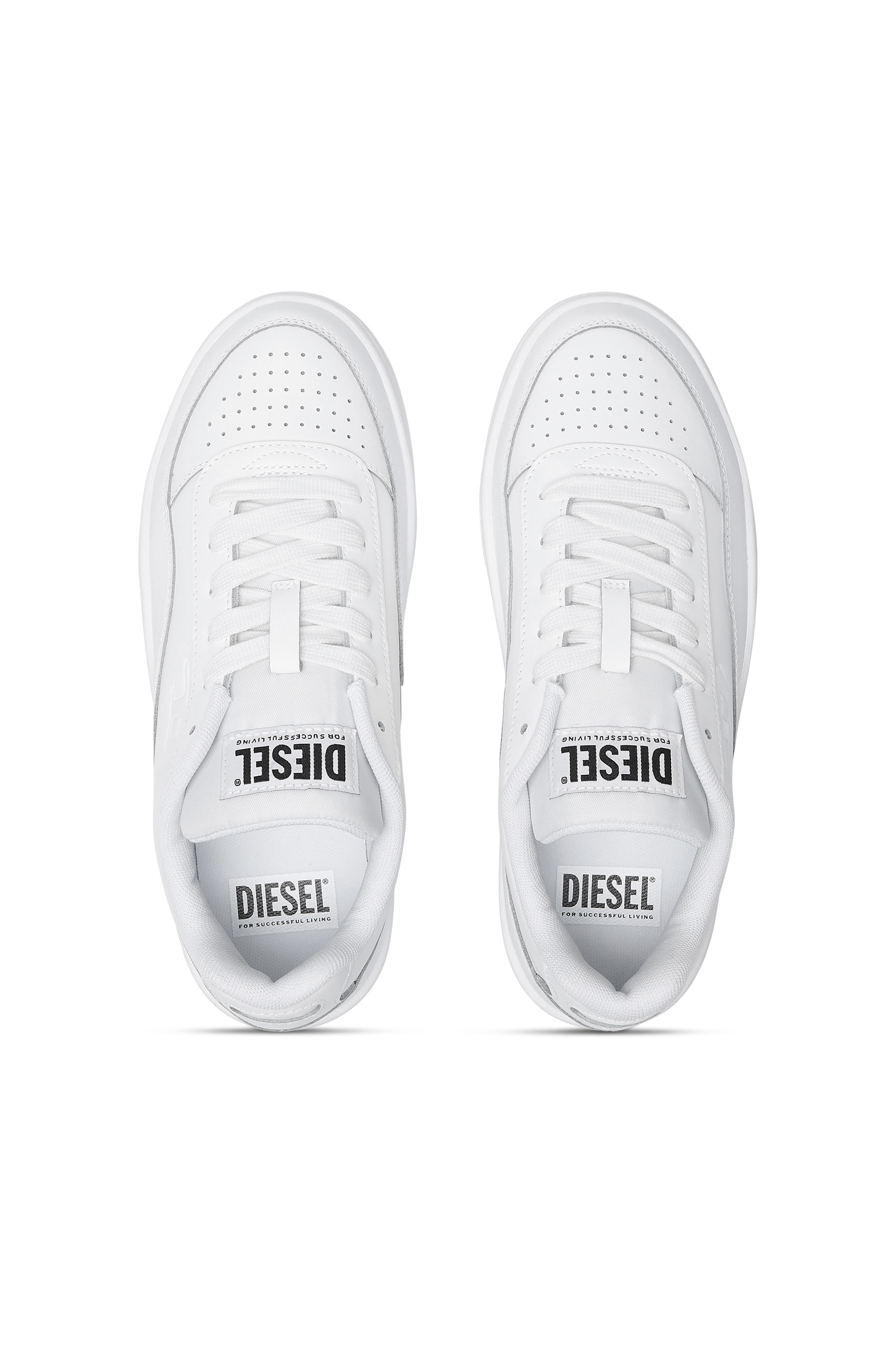 Diesel - S-TRACKER-D LOW W, Woman's S-Tracker-D-Low top sneaker in White - 5