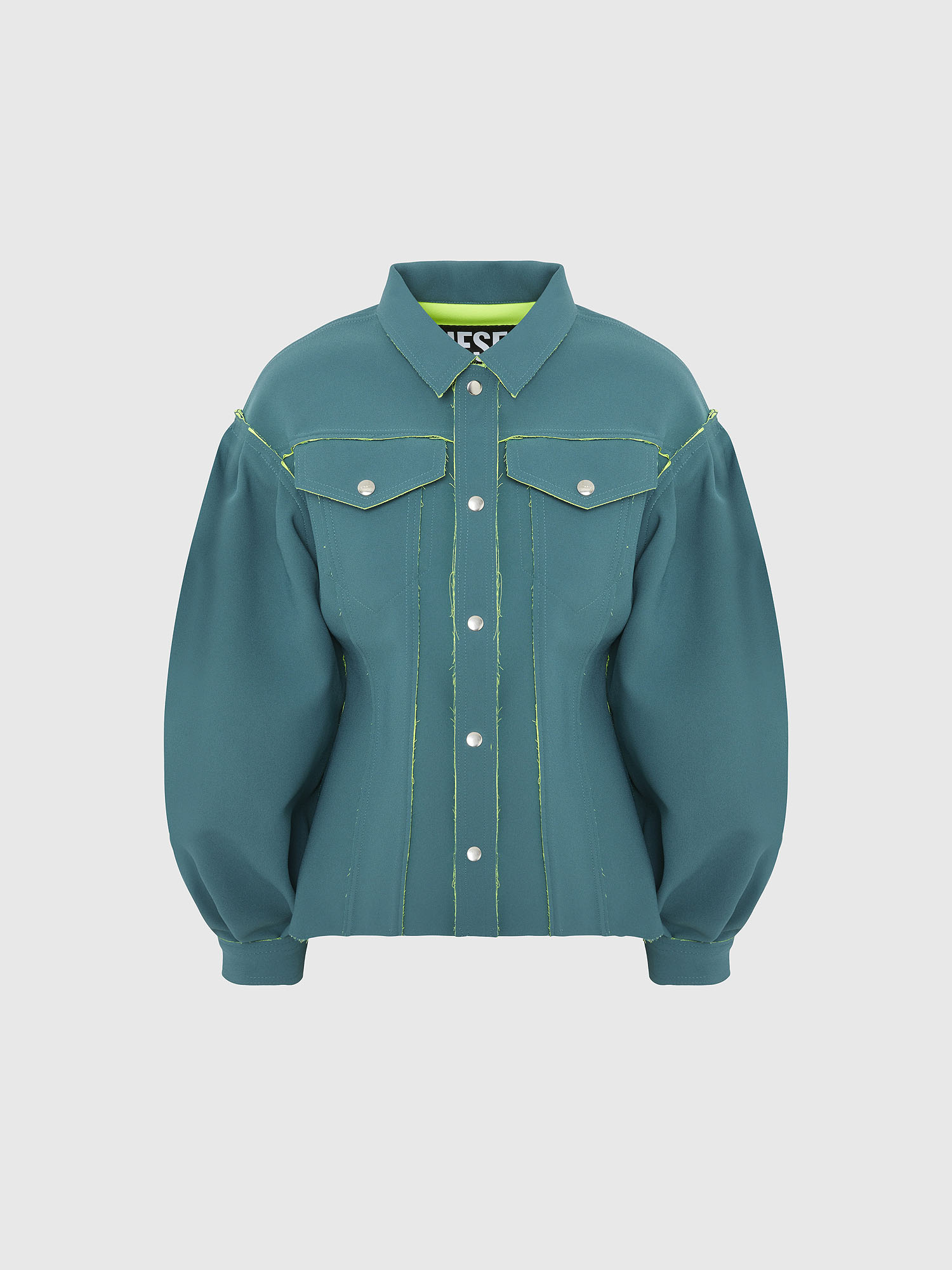 G-ALBA, Water Green Diesel - G-ALBA, Water Green - Jackets - Image 1