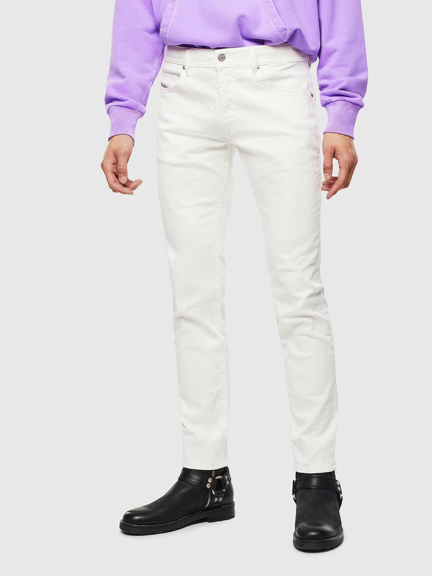 Thommer 069JU, White Diesel - Thommer 069JU, White - Jeans - Image 1