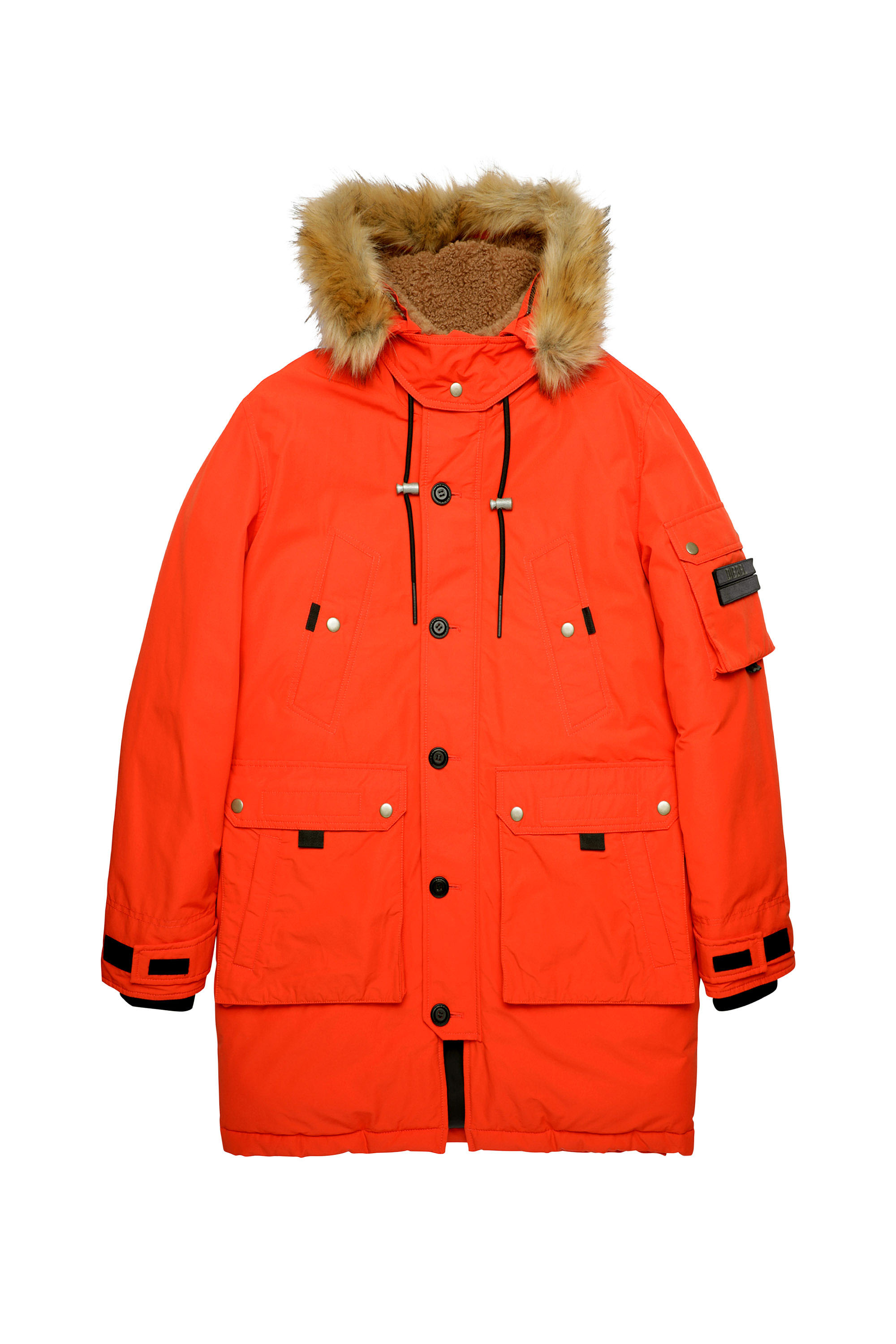 W-COLBY-21, Orange - Winter Jackets