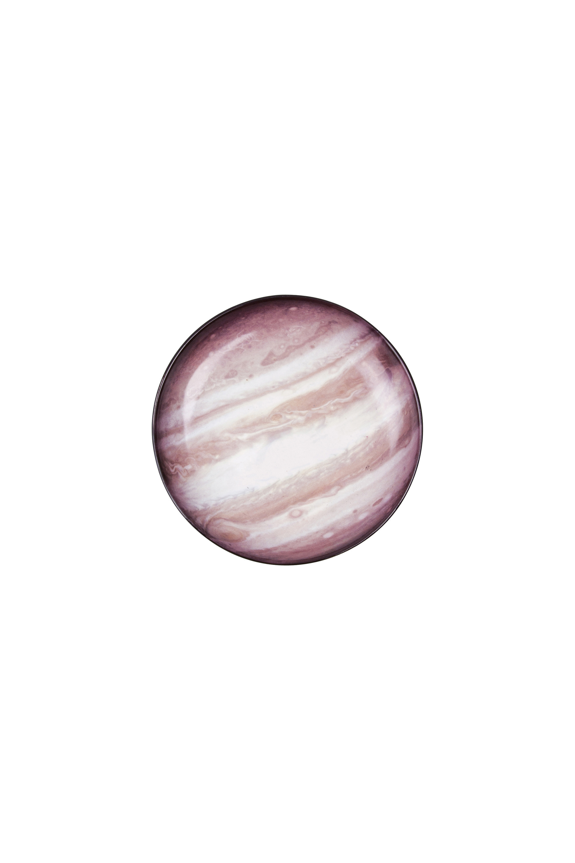 10825 COSMIC DINER, Brown/White - Plates