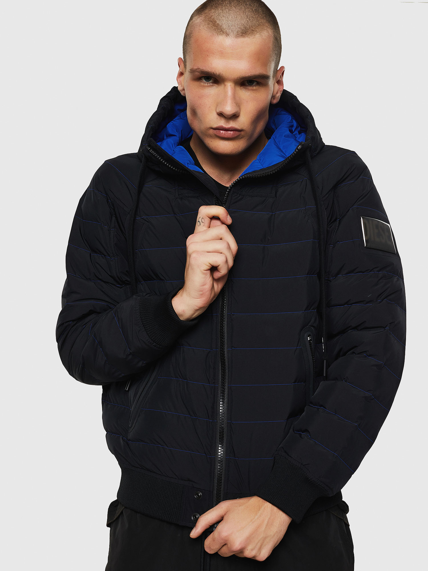 W-OBLOSKY Men: Thermo-sealed puffer jacket | Diesel