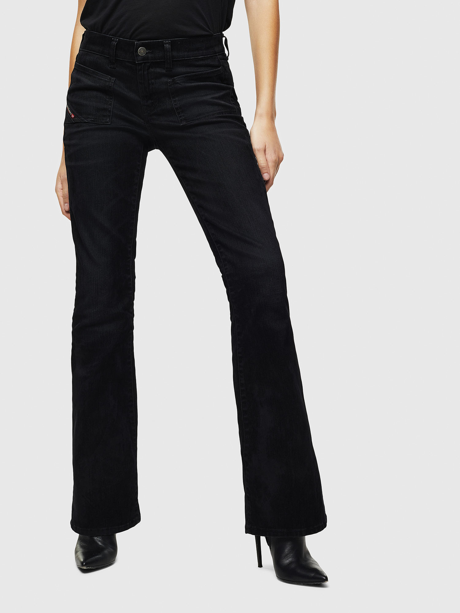 D-Ebbey 0091I, Black/Dark grey Diesel - D-Ebbey 0091I, Black/Dark grey - Jeans - Image 1