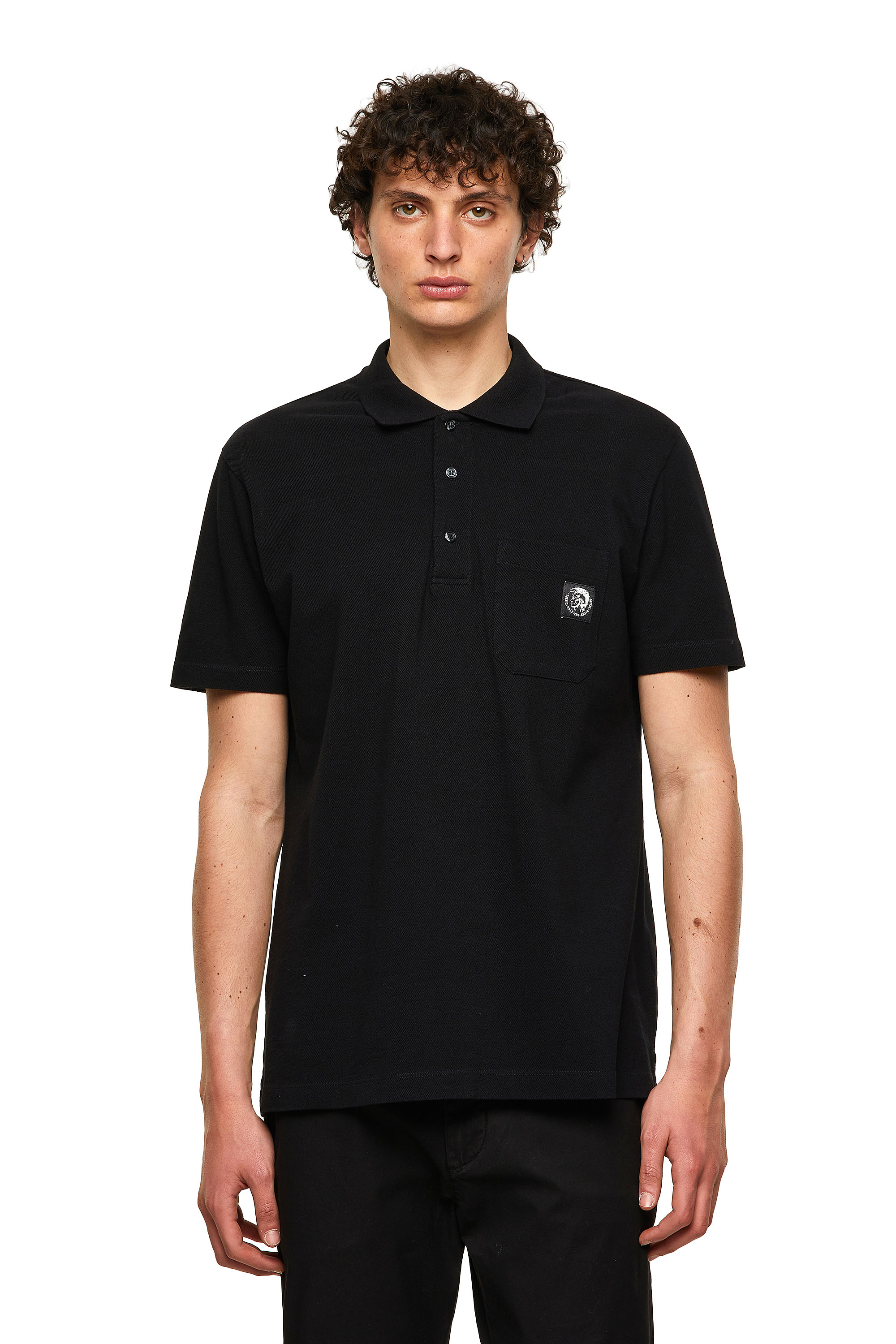T-POLO-WORKY, Black Diesel - T-POLO-WORKY, Black - Polos - Image 1