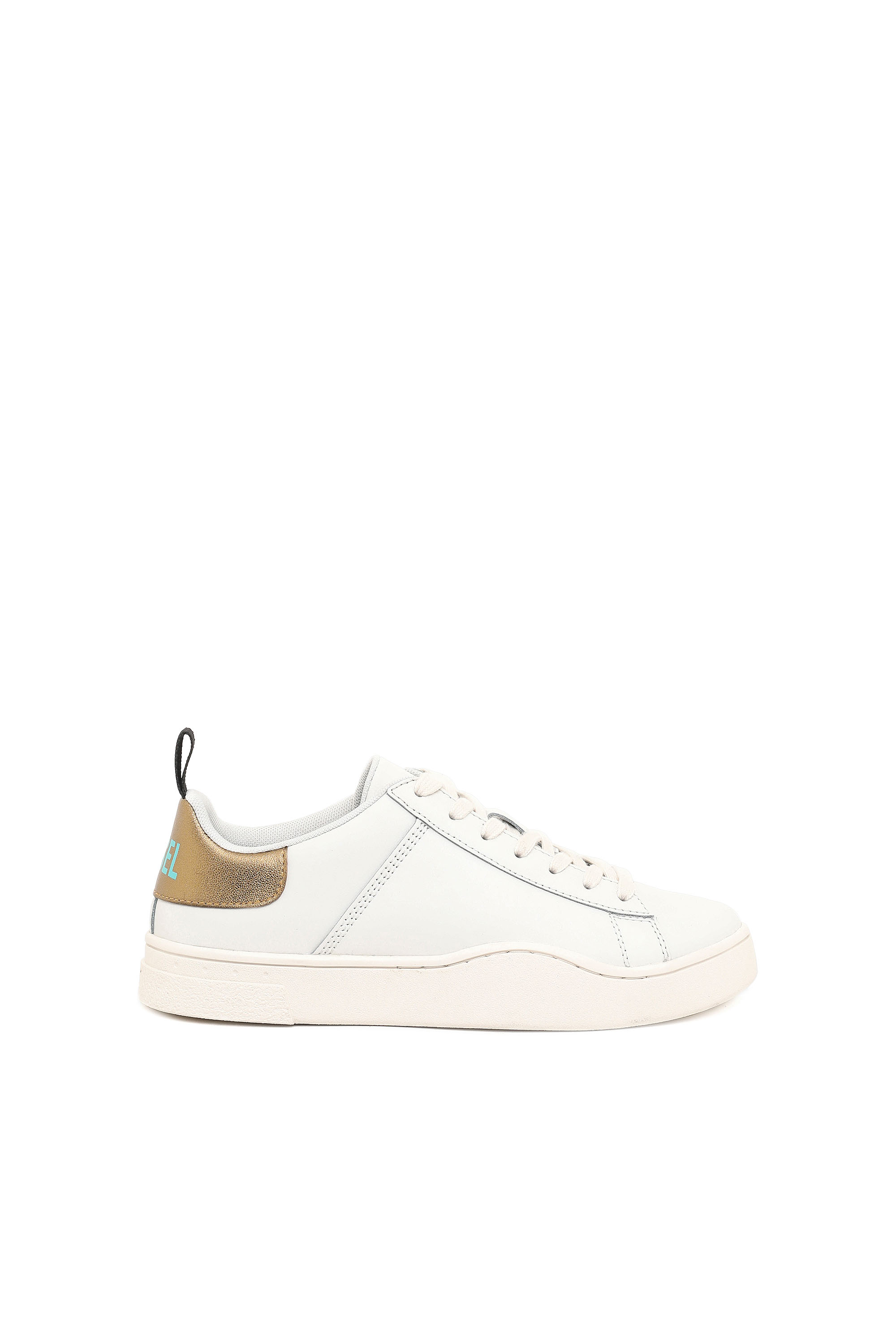 S-CLEVER LOW LACE W, White/Bronze Diesel - S-CLEVER LOW LACE W, White/Bronze - Sneakers - Image 1