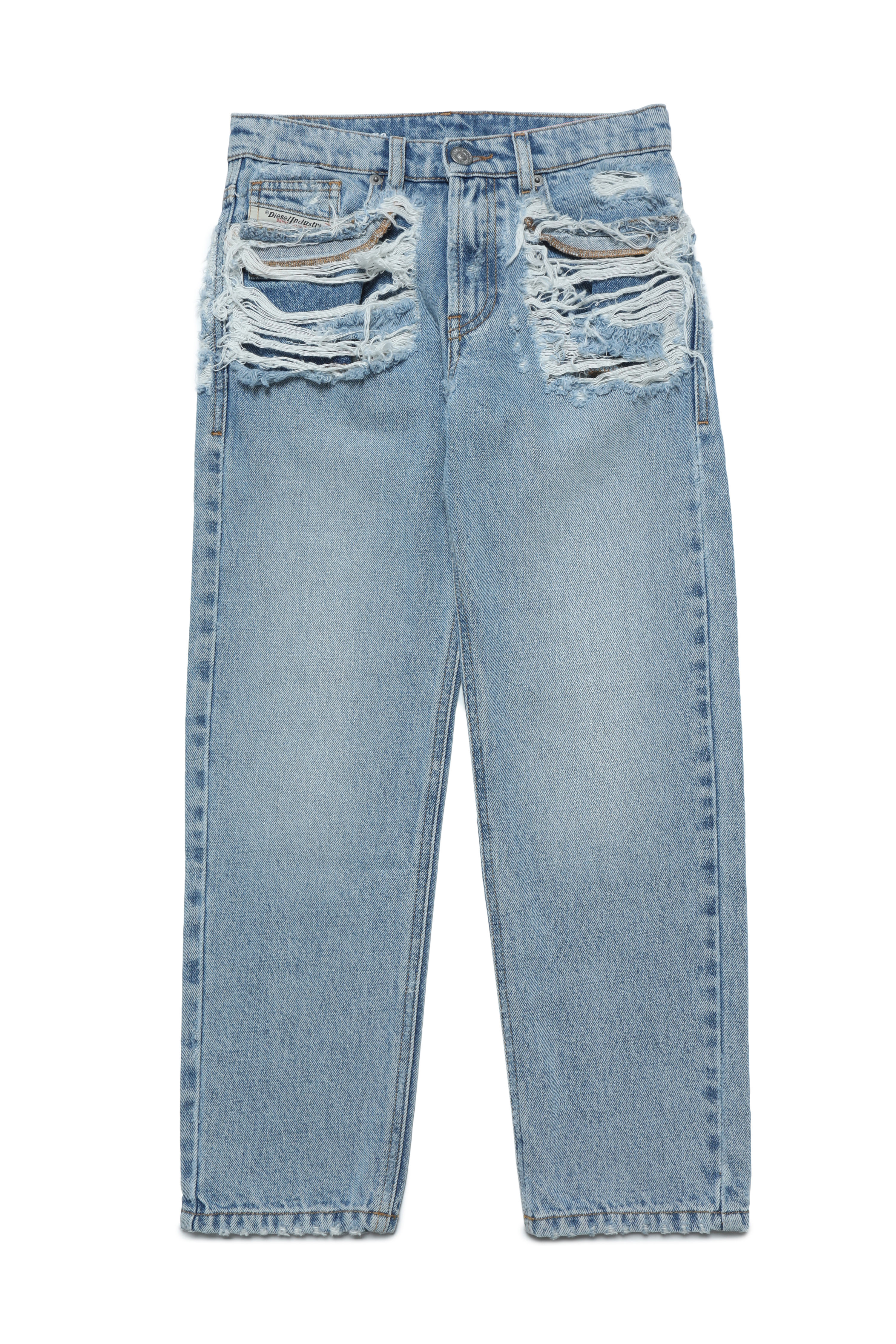Diesel Kids D-Viker-J slim-cut jeans - Blue