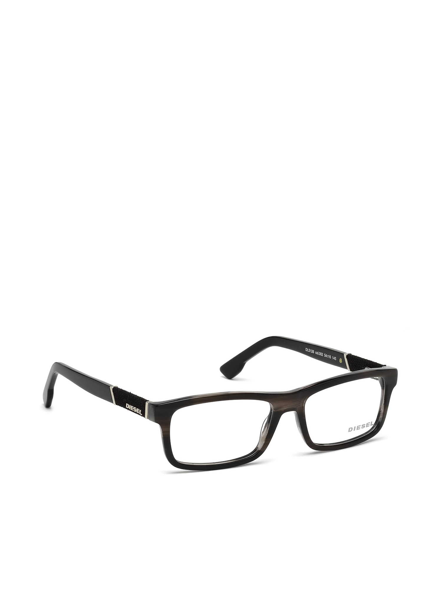Diesel leesbril van Accessoires Zonnebrillen & Eyewear Leesbrillen grijs rond Dl5177 002 0,25 tot 3,50 mat zwart 