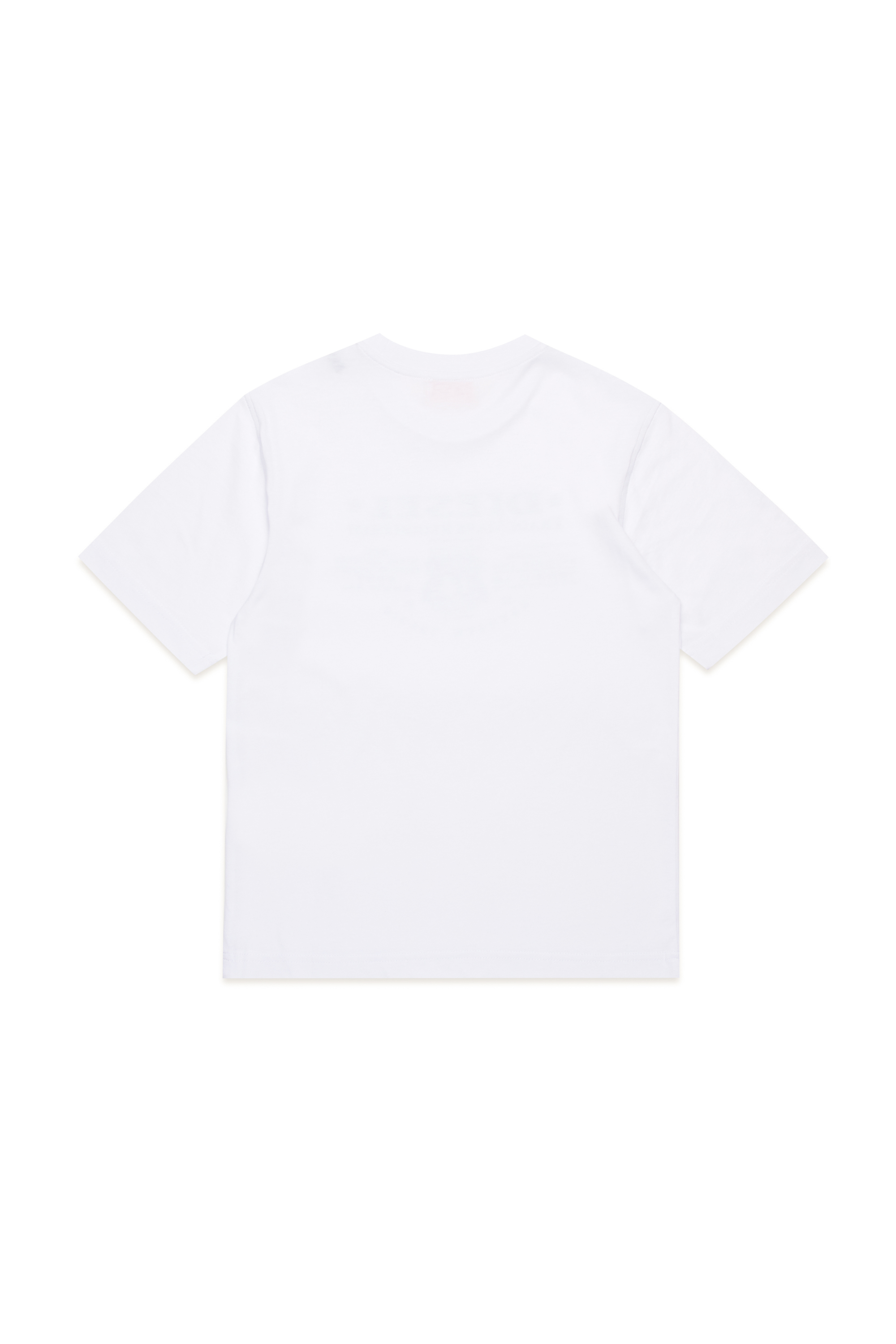 Diesel - TJUSTL4 OVER, Man's T-shirt with Jacron Patch print in White - 2