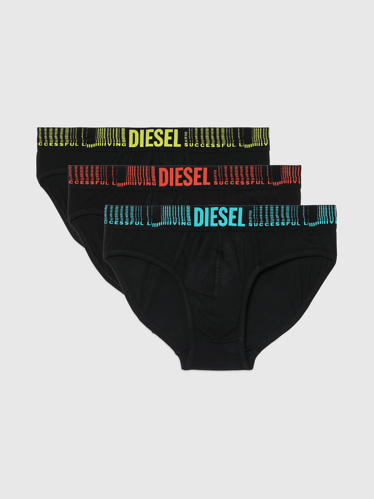 UMBR-ANDRETHREEPACK, Black Diesel - UMBR-ANDRETHREEPACK, Black - Briefs - Image 1
