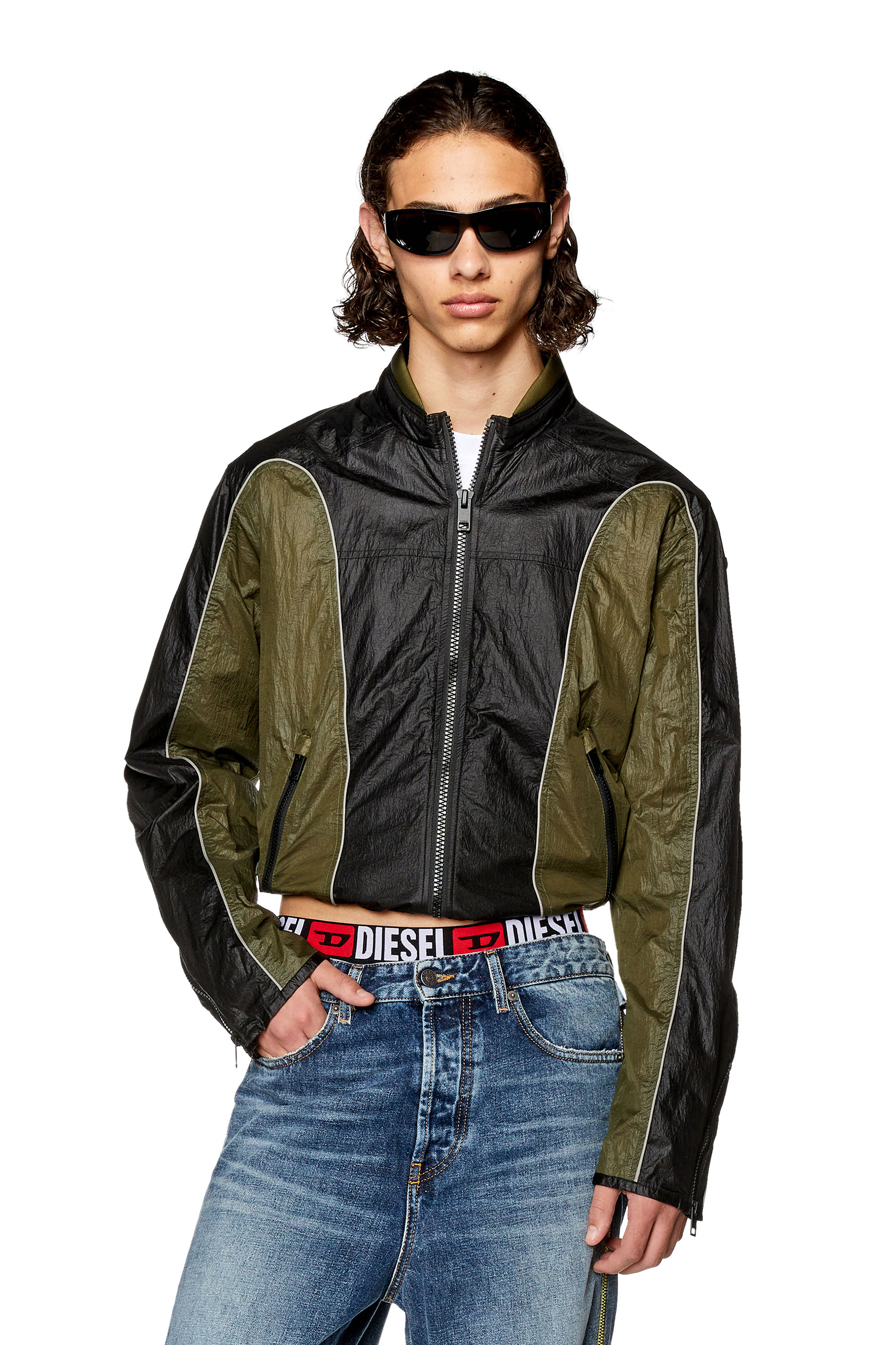 Men's Jackets: Windbreakers, Biker, Nylon, Leather | Diesel®